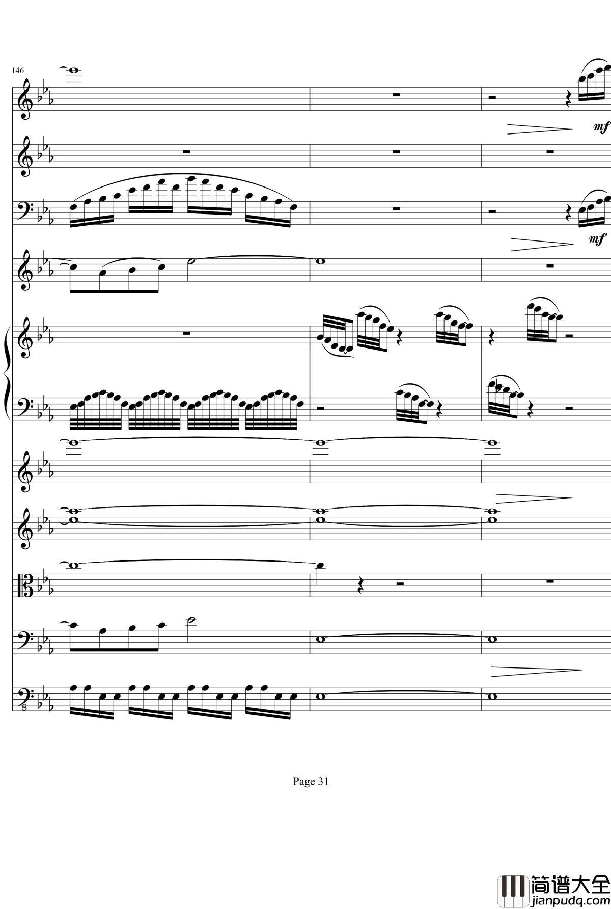 一个女孩的梦钢琴谱_项道荣_交响诗