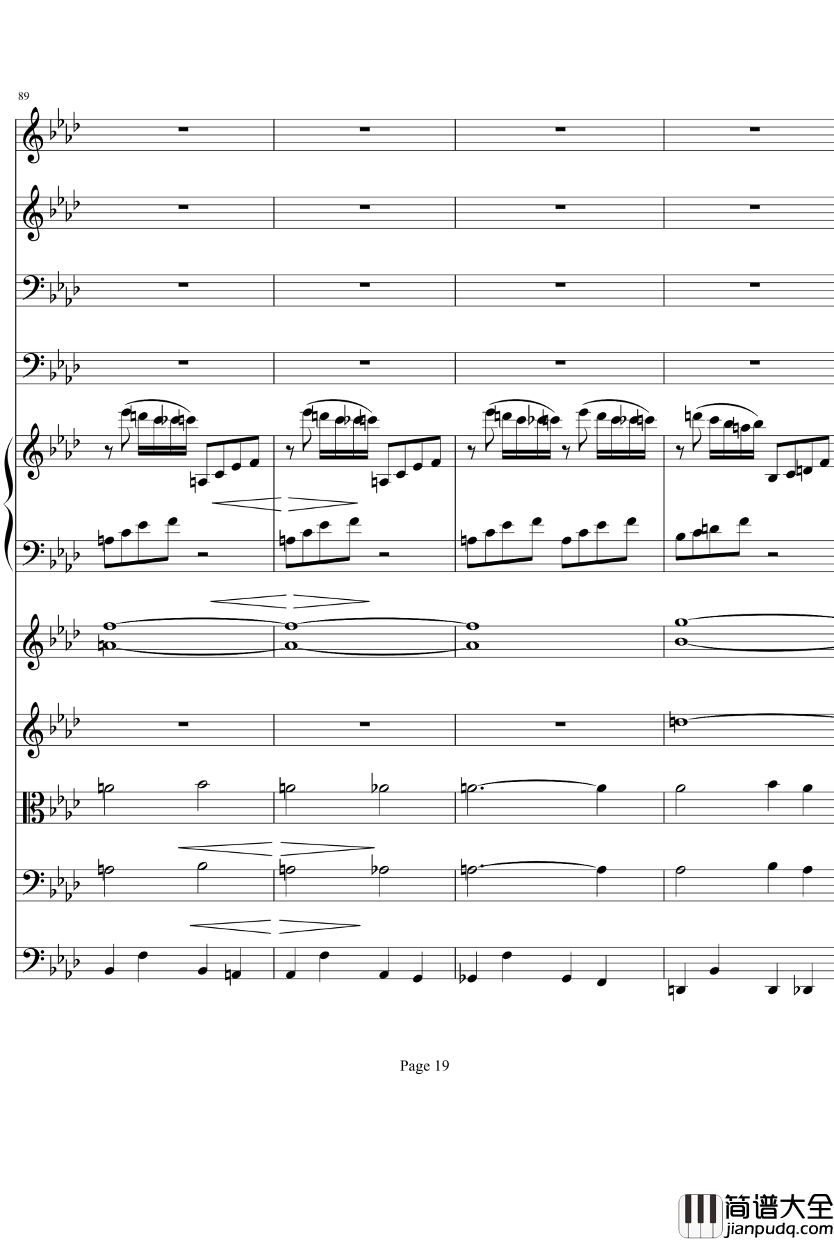 一个女孩的梦钢琴谱_项道荣_交响诗