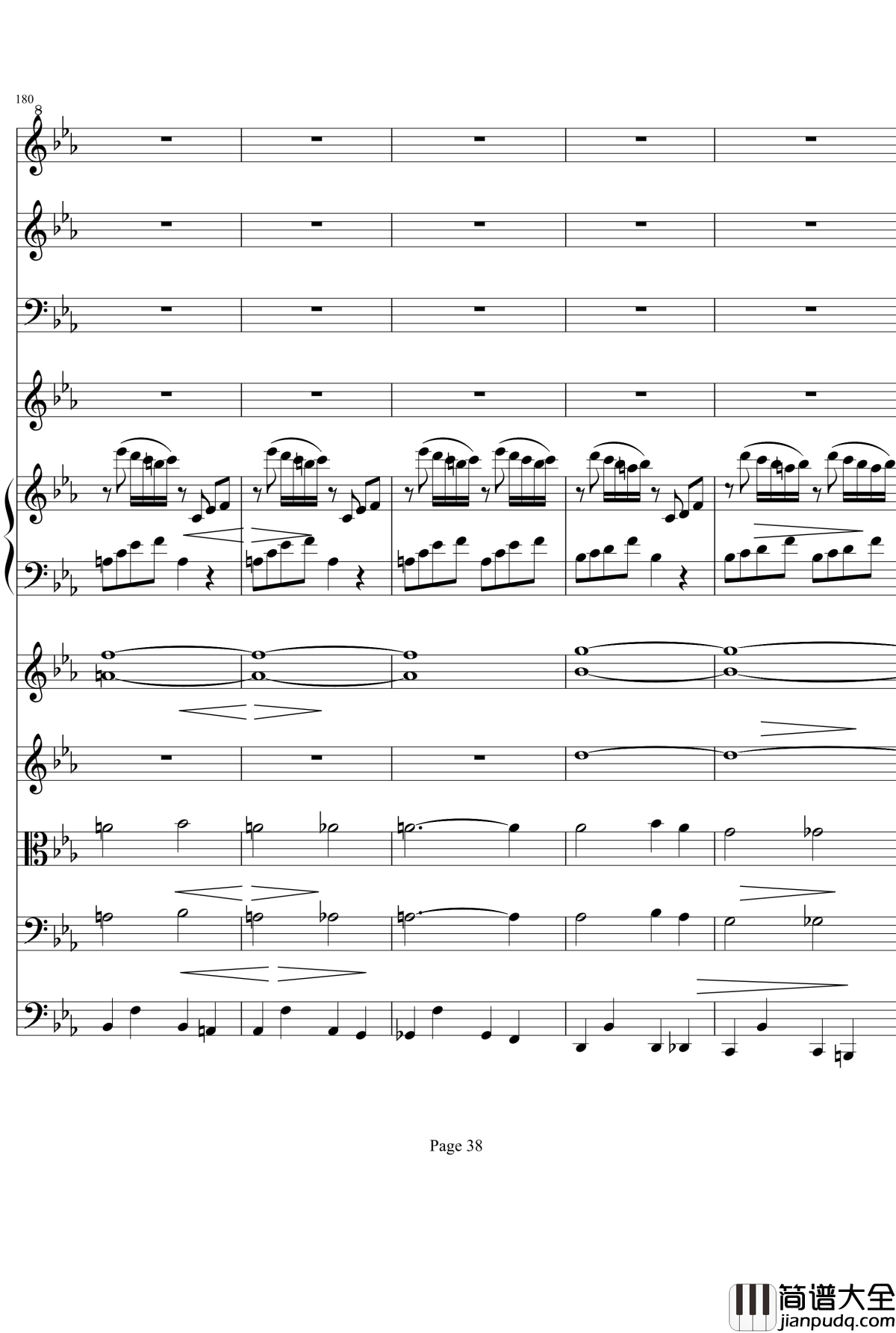 一个女孩的梦钢琴谱_项道荣_交响诗