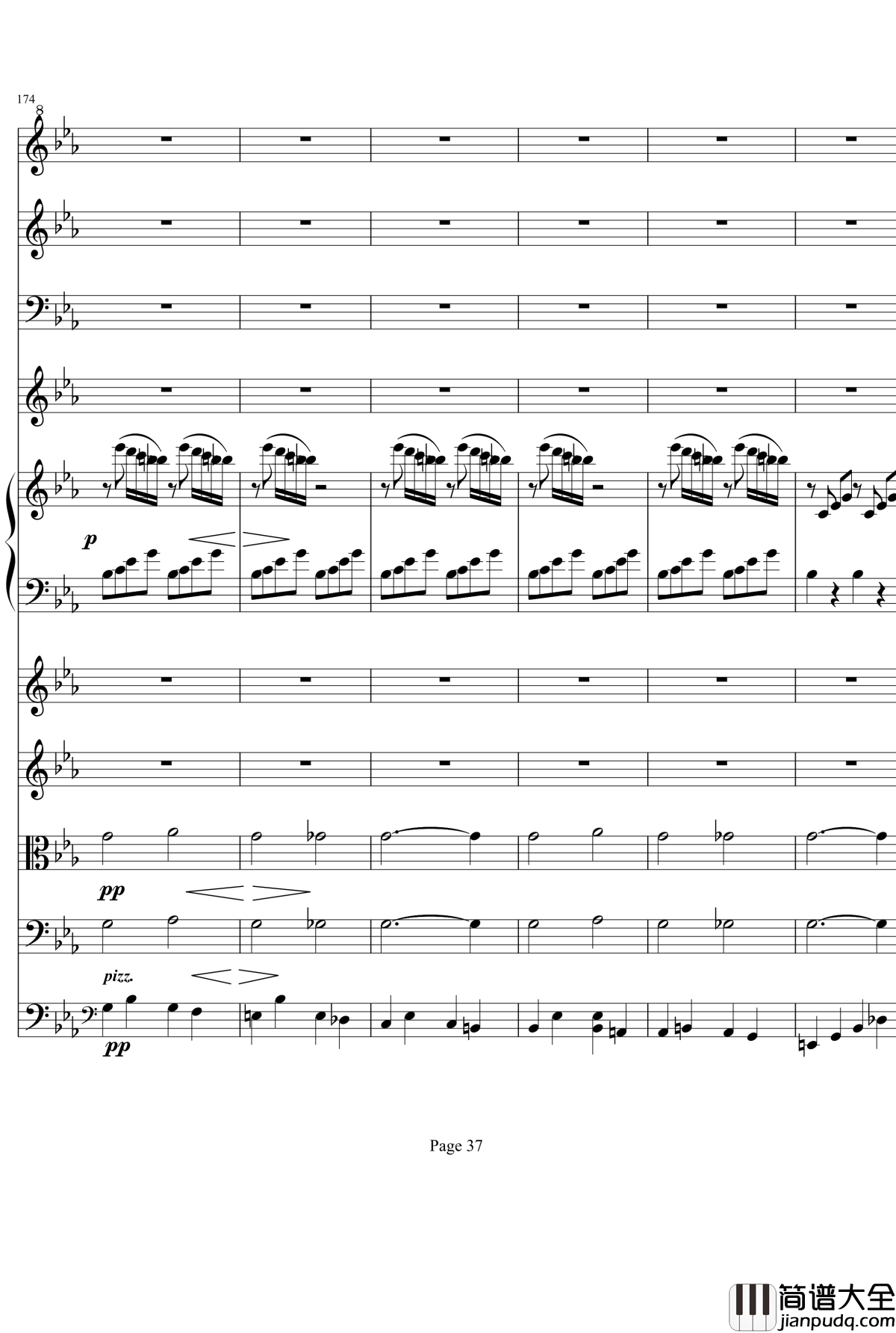 一个女孩的梦钢琴谱_项道荣_交响诗