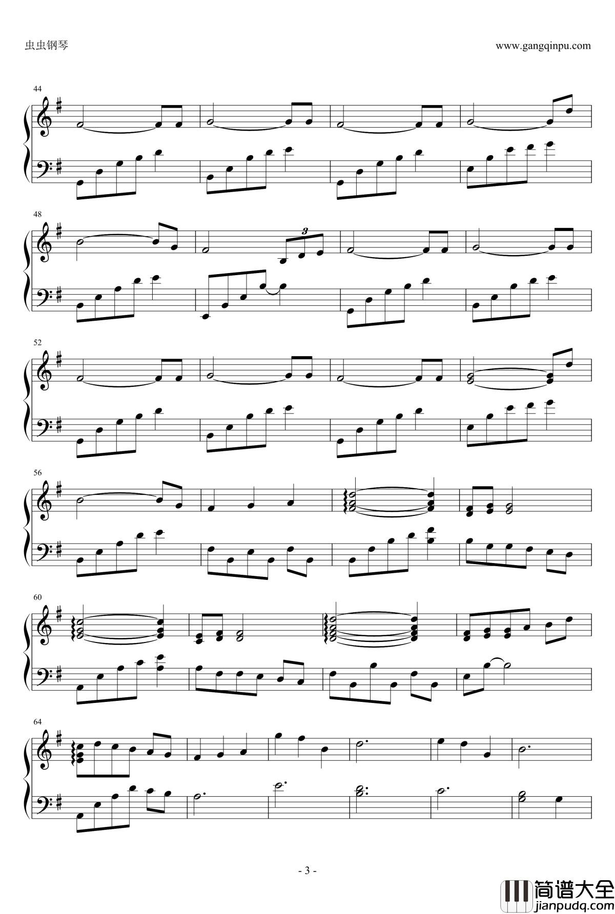 弹弹堂富士山背景音乐钢琴谱_弹弹堂