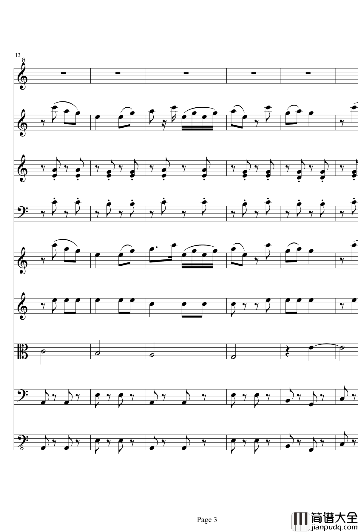 京剧曲调1钢琴谱_项道荣