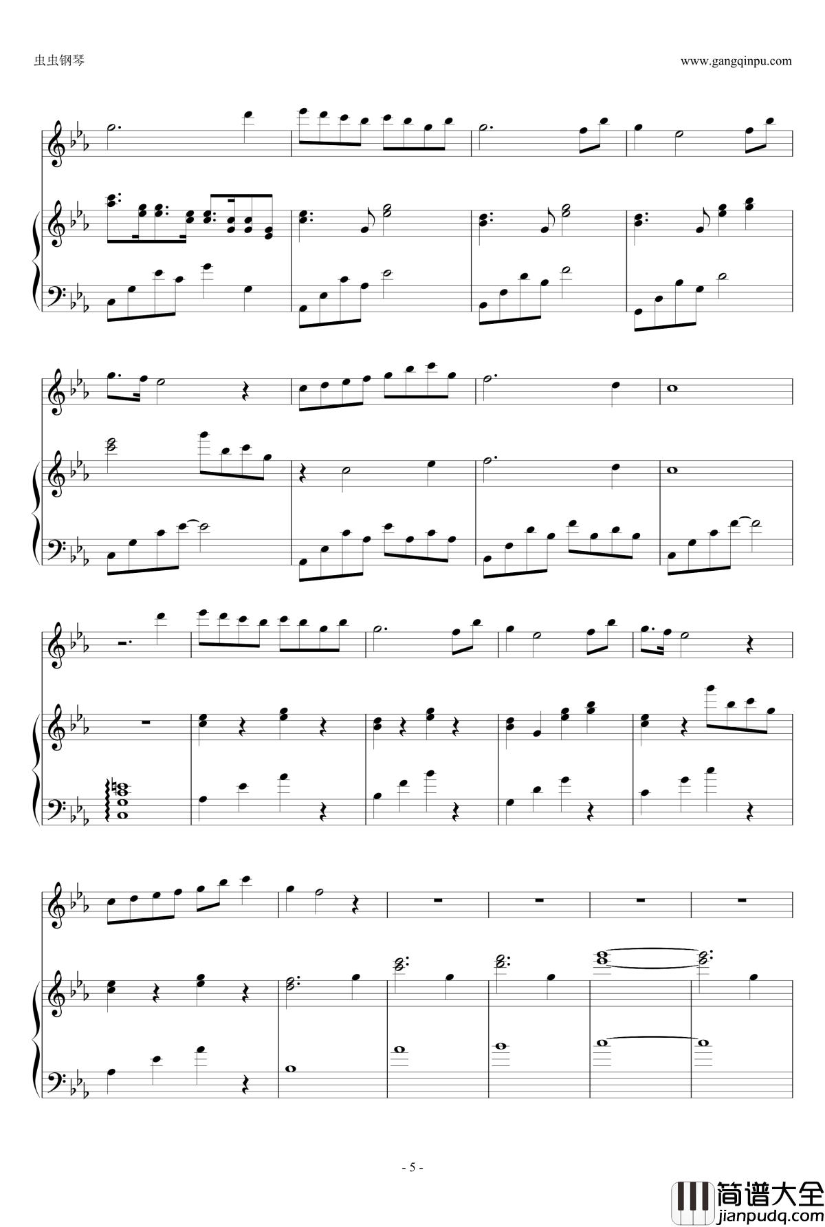 乌鸦钢琴谱__永夜幻想曲_主题曲