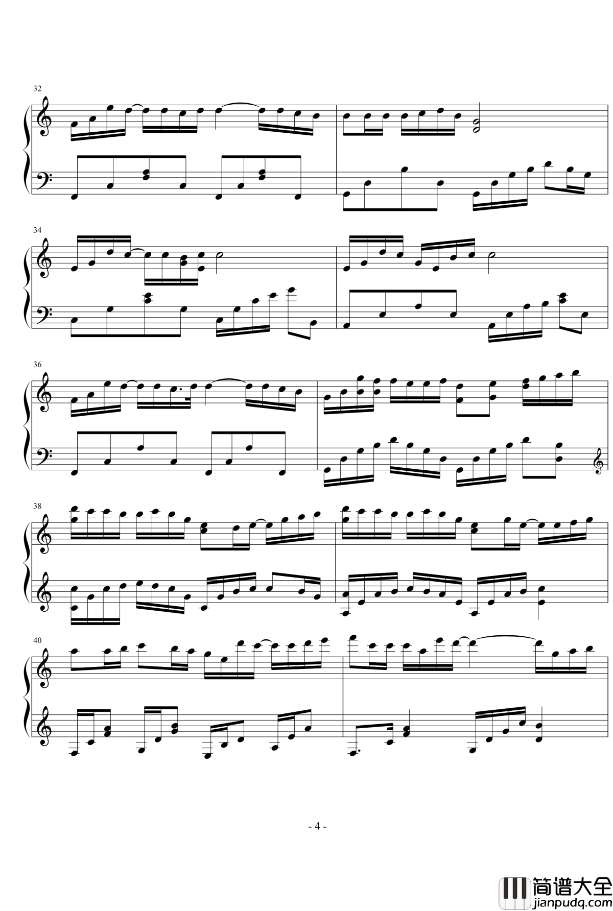 在你留给我的梦钢琴谱_Dream_can_be_parked_天使DELIA