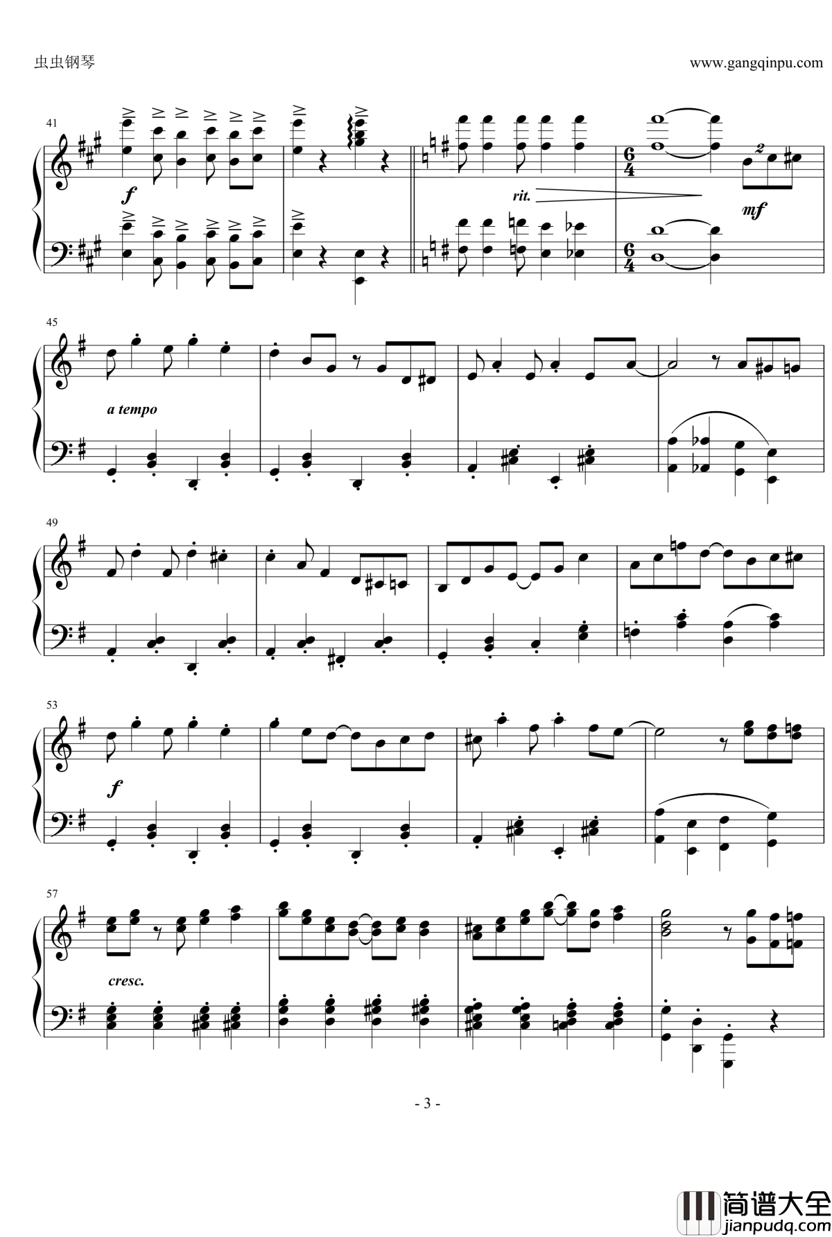 Rag_Time_On_the_Rag钢琴谱_崎谷健次郎