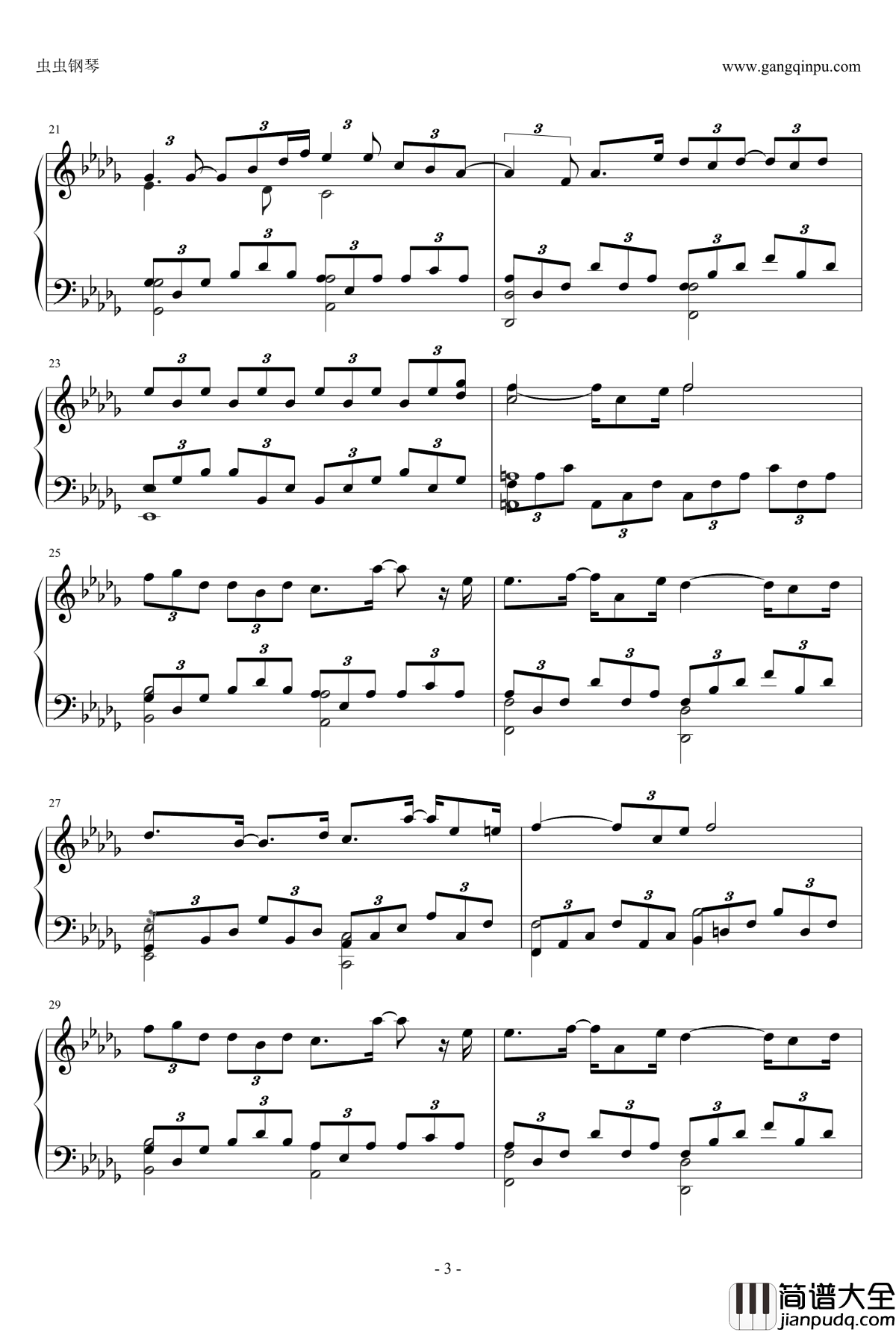 thexder钢琴谱_VOS