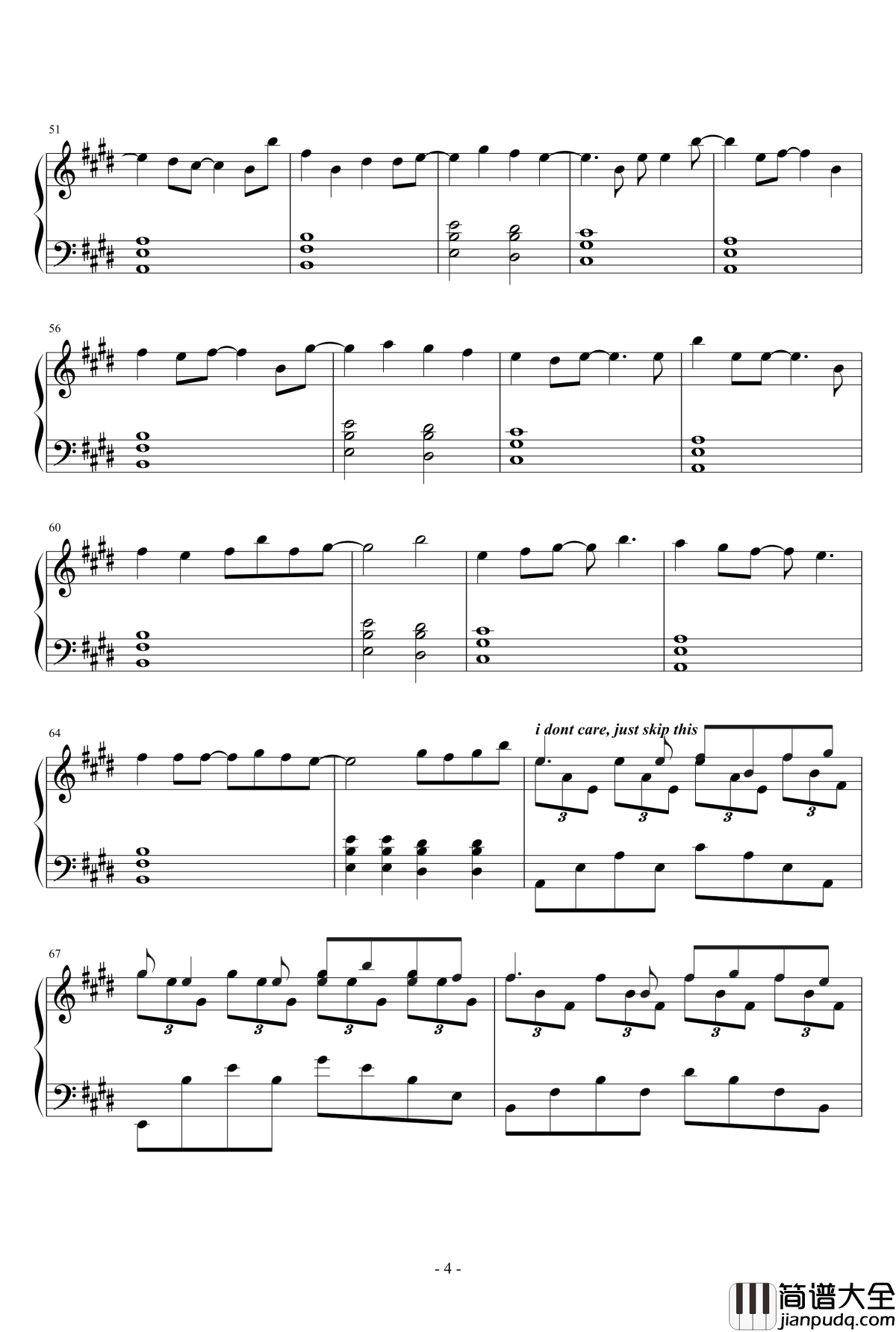 一路风景钢琴谱_标题要长_lcx64579