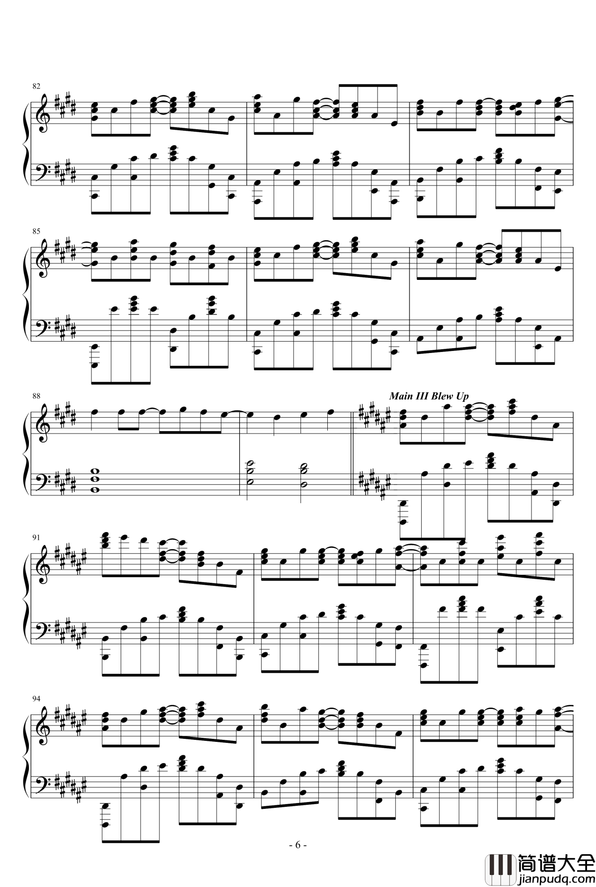 一路风景钢琴谱_标题要长_lcx64579