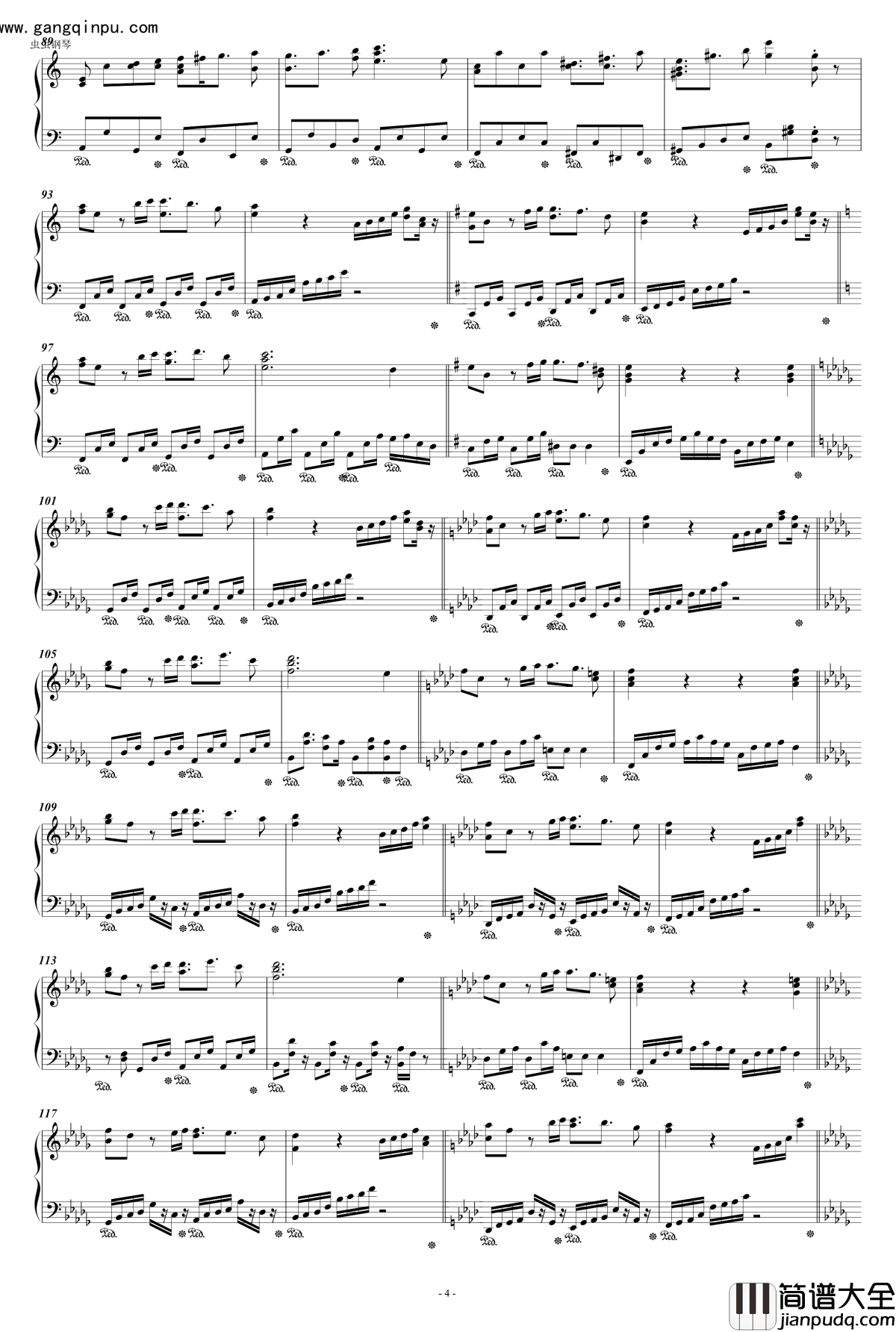 魔法少女十字軍钢琴谱_莲台野夜行