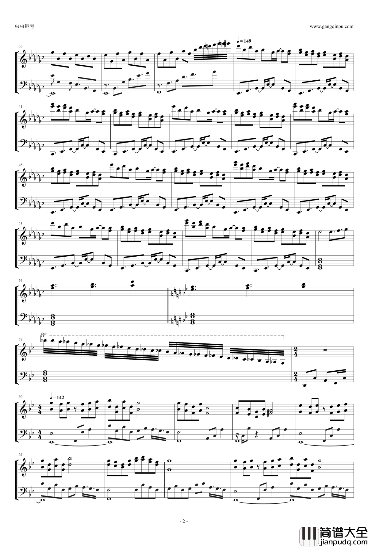 魔法少女達の百年祭钢琴谱_东方project