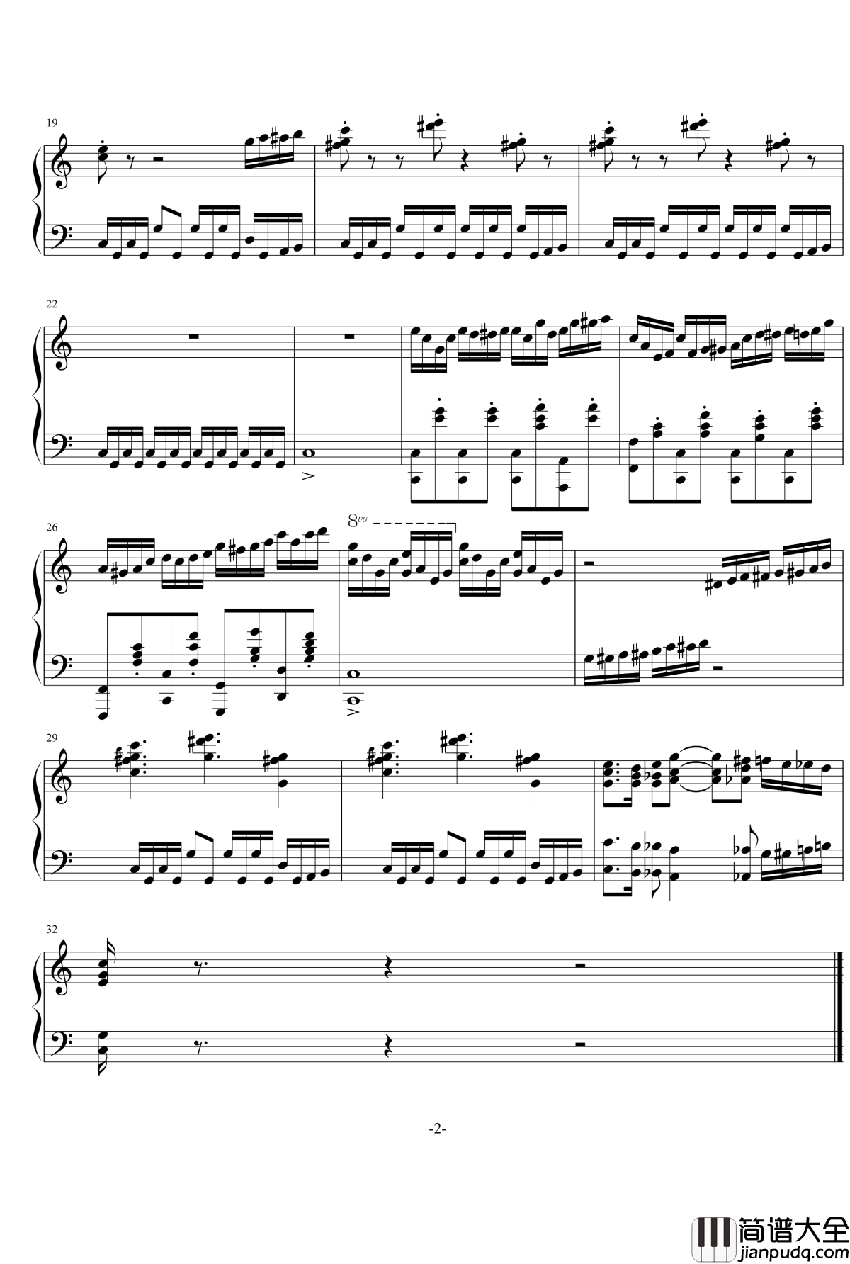 Beijing_Jazz钢琴谱_北平乐师