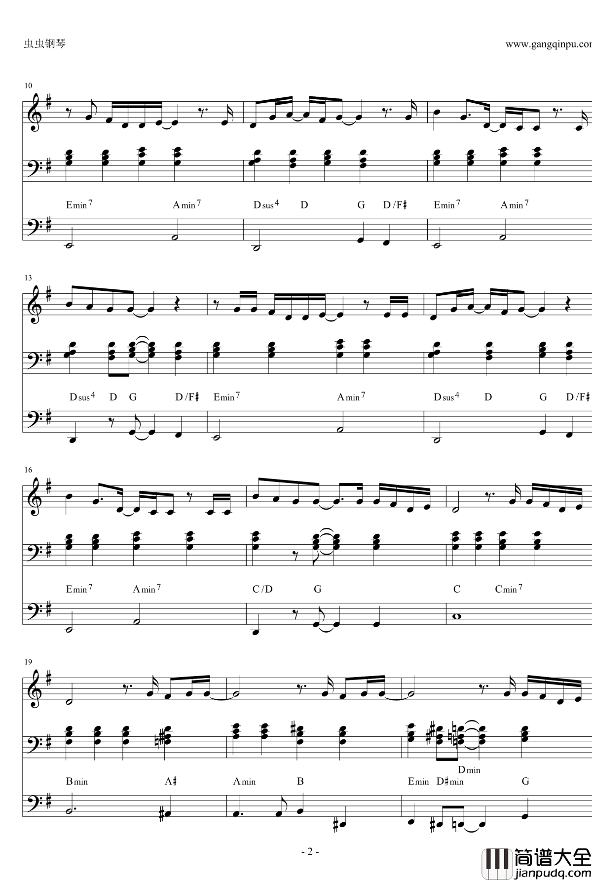 rain_stops,_goodbye钢琴谱_初音未来