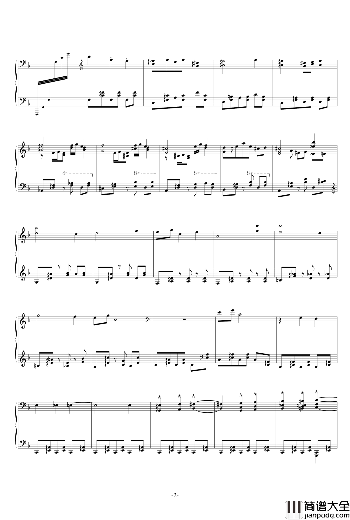 冥想集钢琴谱_修改_升c小调