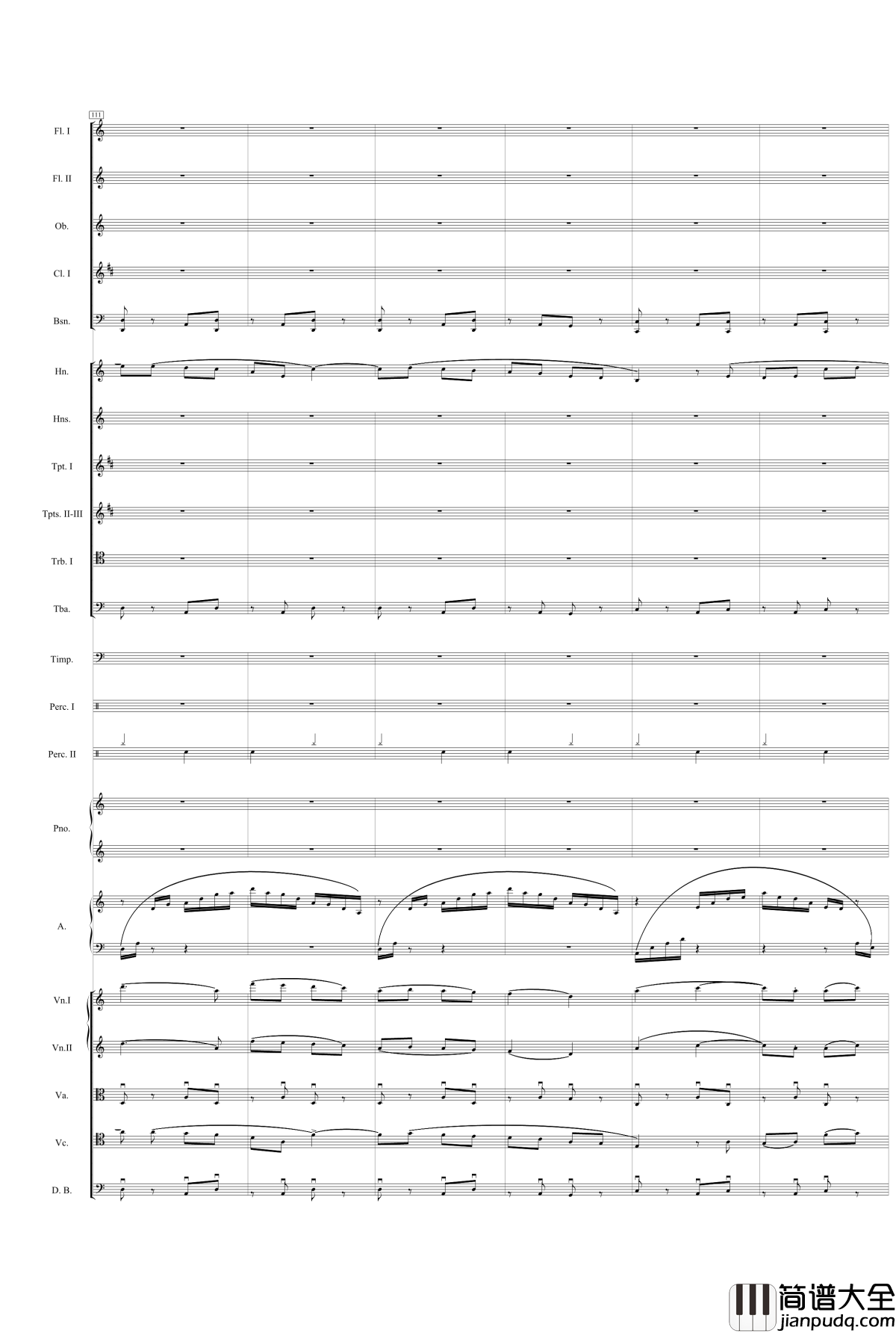 _云南音诗_之火把节钢琴谱_节选_王西麟