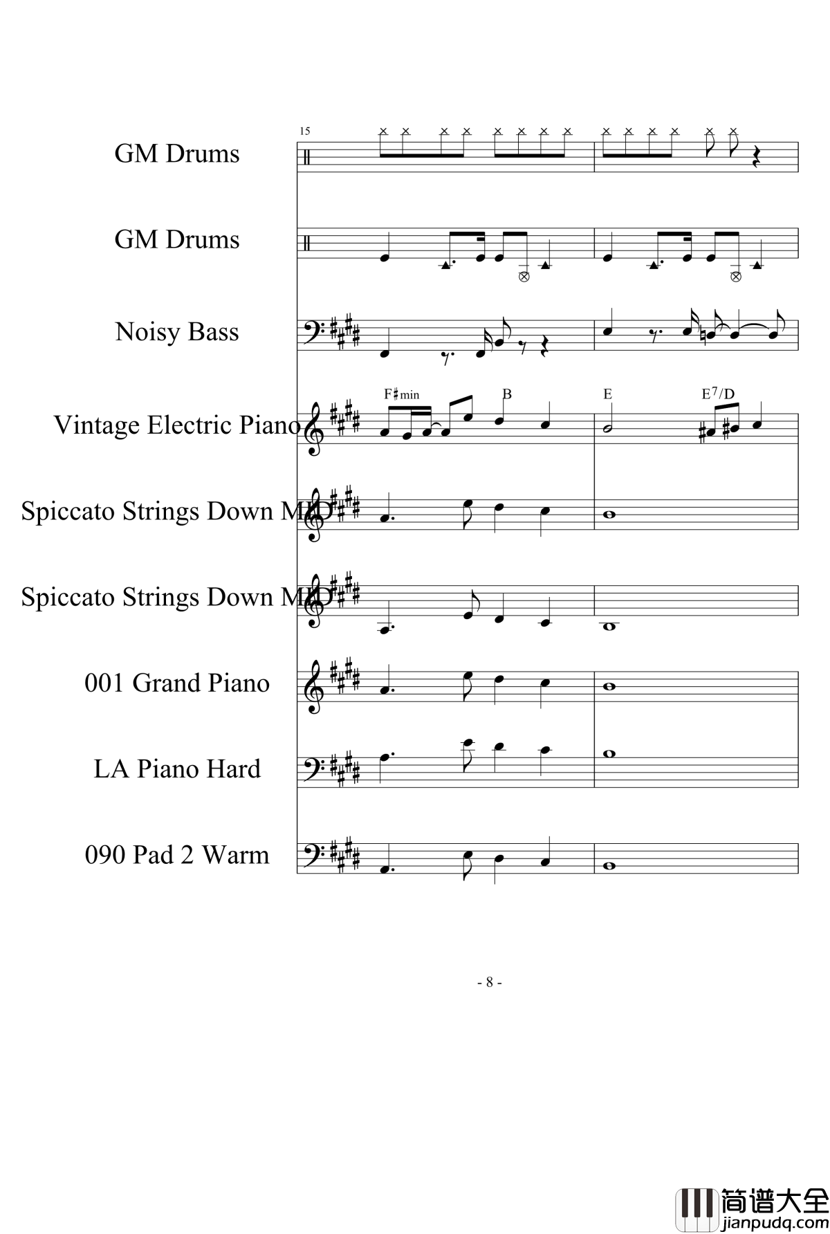 Happy_Mid钢琴谱_Autumn_Day_1154105477