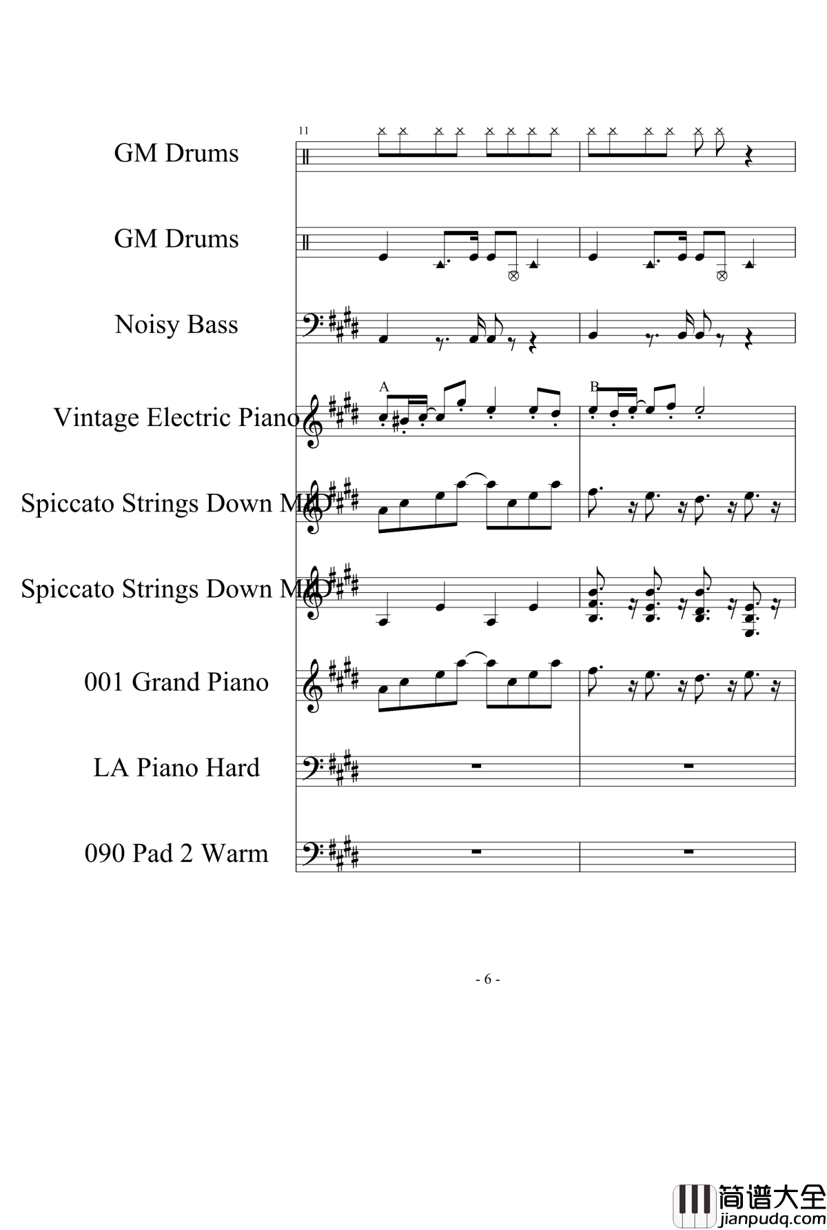 Happy_Mid钢琴谱_Autumn_Day_1154105477