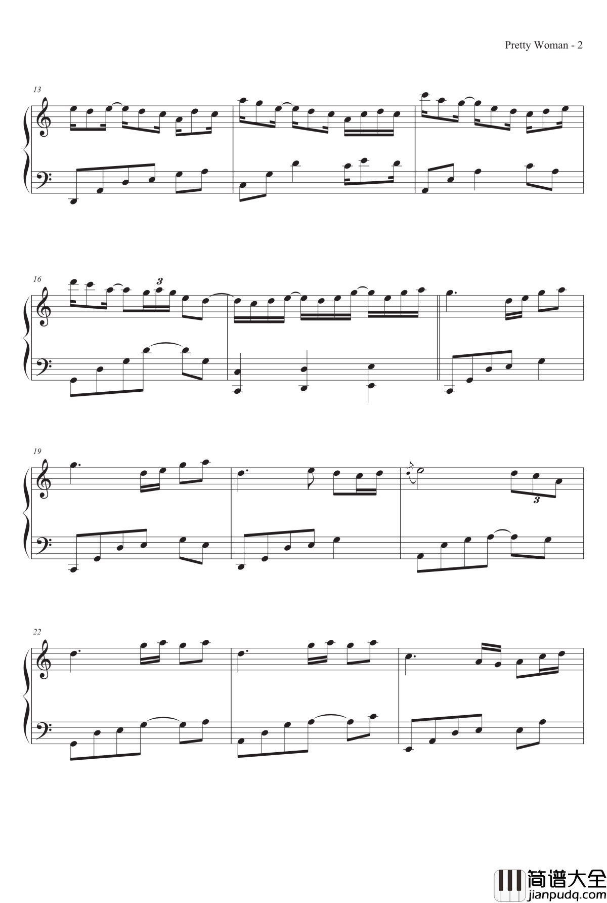 解语花开钢琴谱_MrSHUM