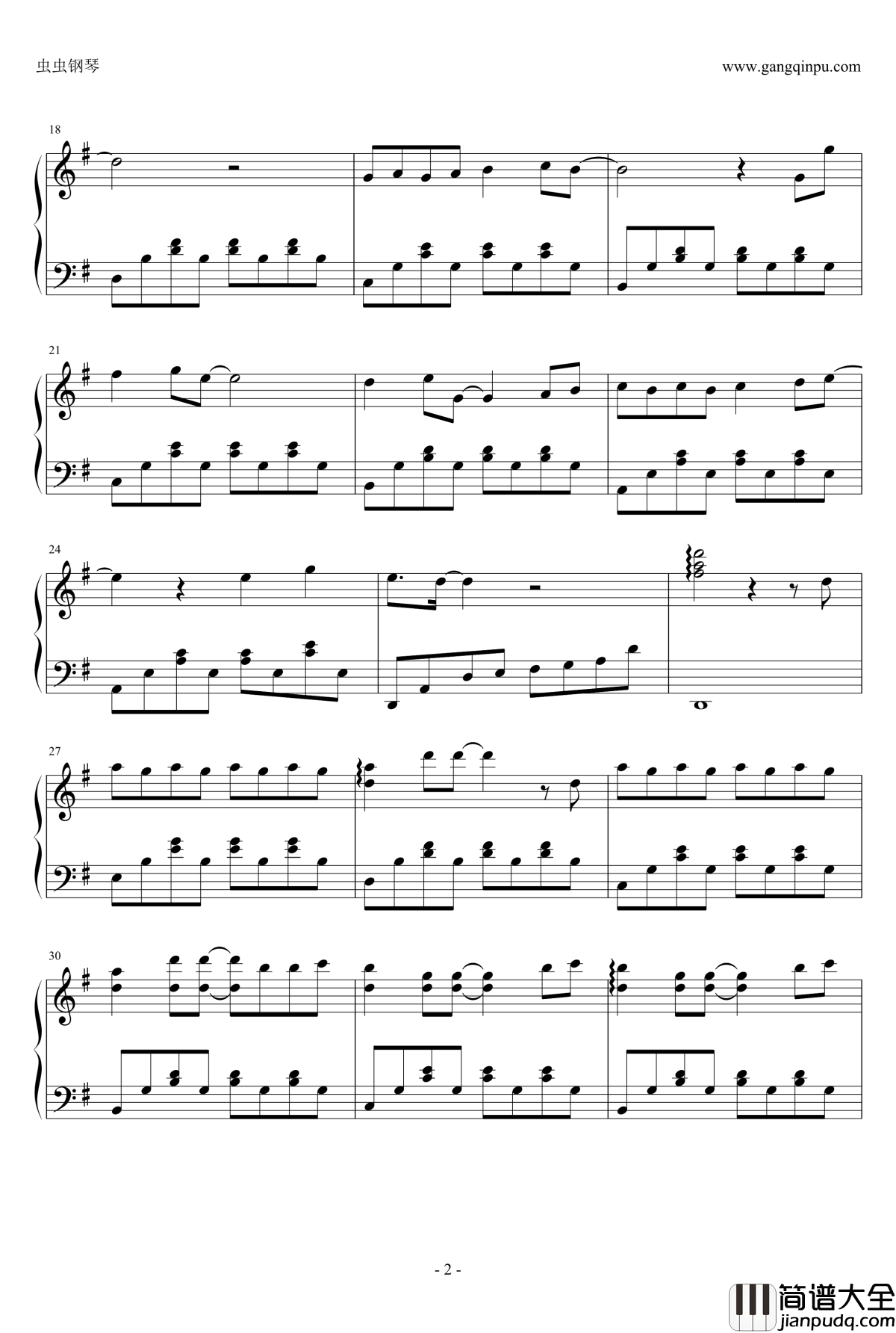 想你想疯了钢琴谱_彭佳慧