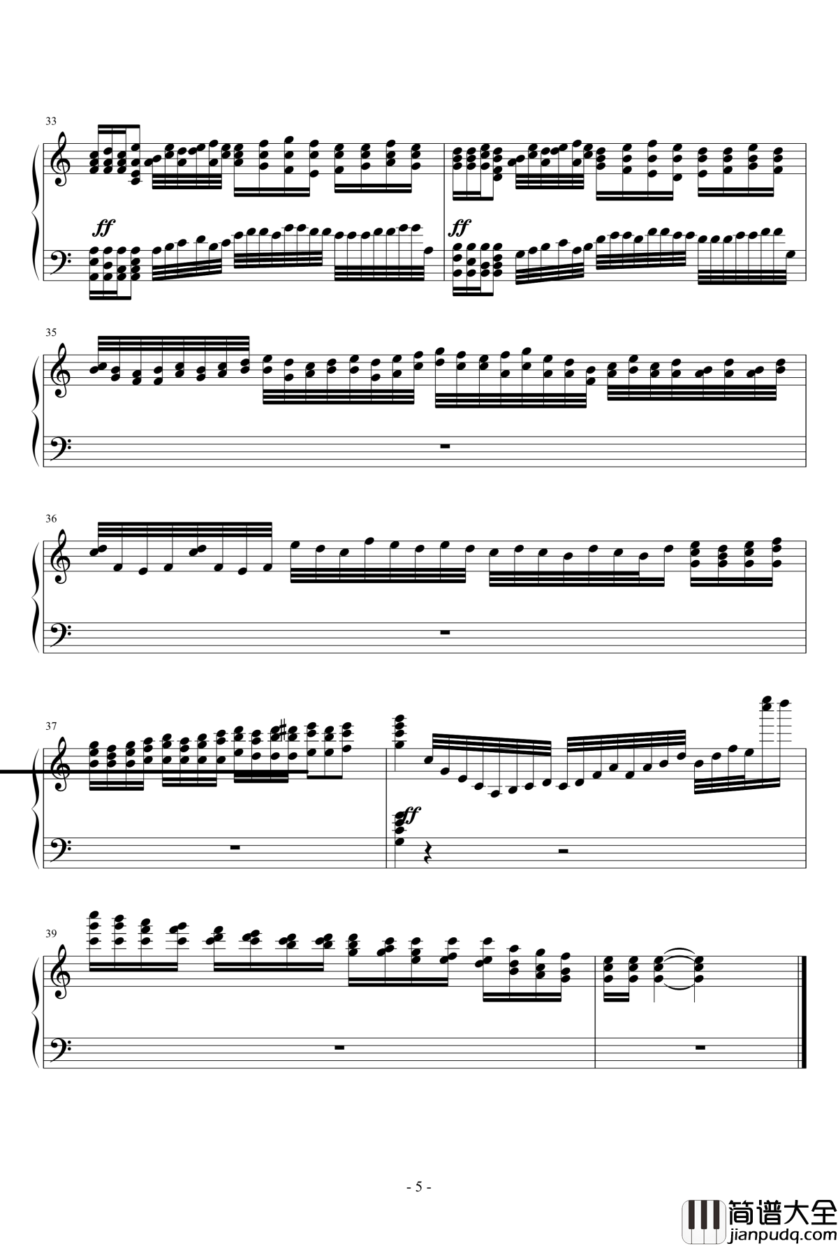 NoBu练习曲No2钢琴谱_COMICKER