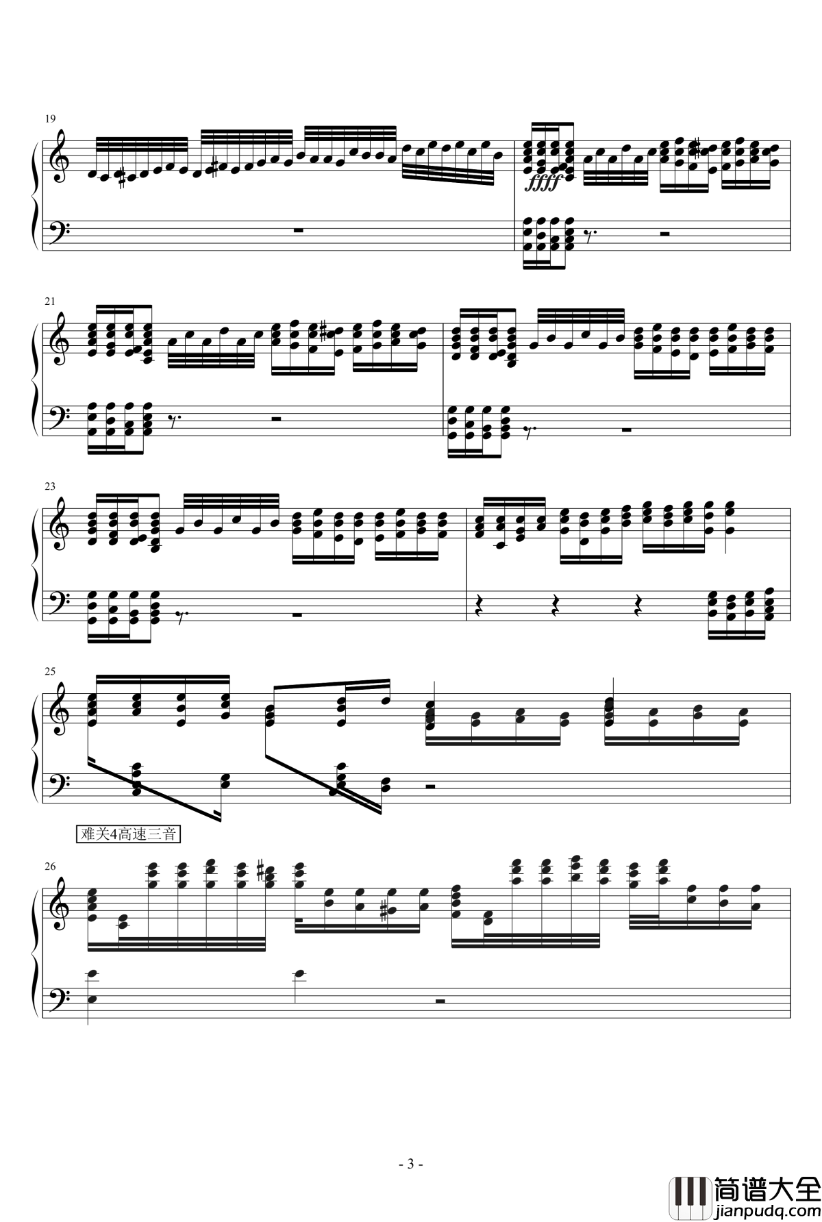 NoBu练习曲No2钢琴谱_COMICKER