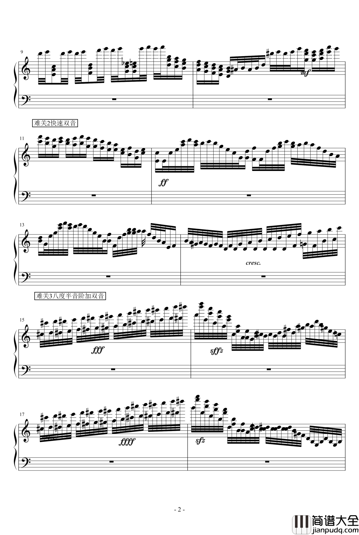 NoBu练习曲No2钢琴谱_COMICKER