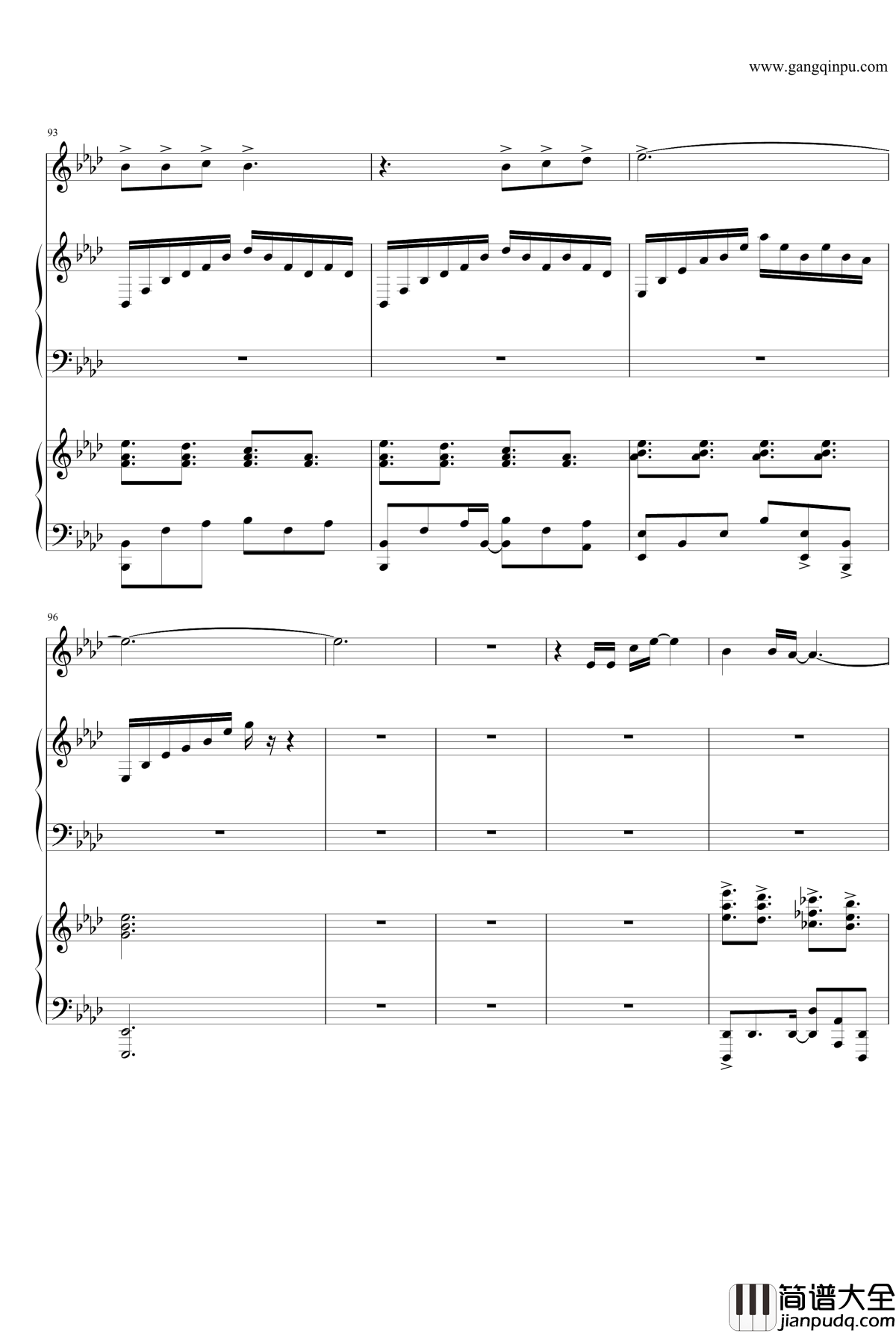 夏夜汪峰钢琴谱_Dr_Hope