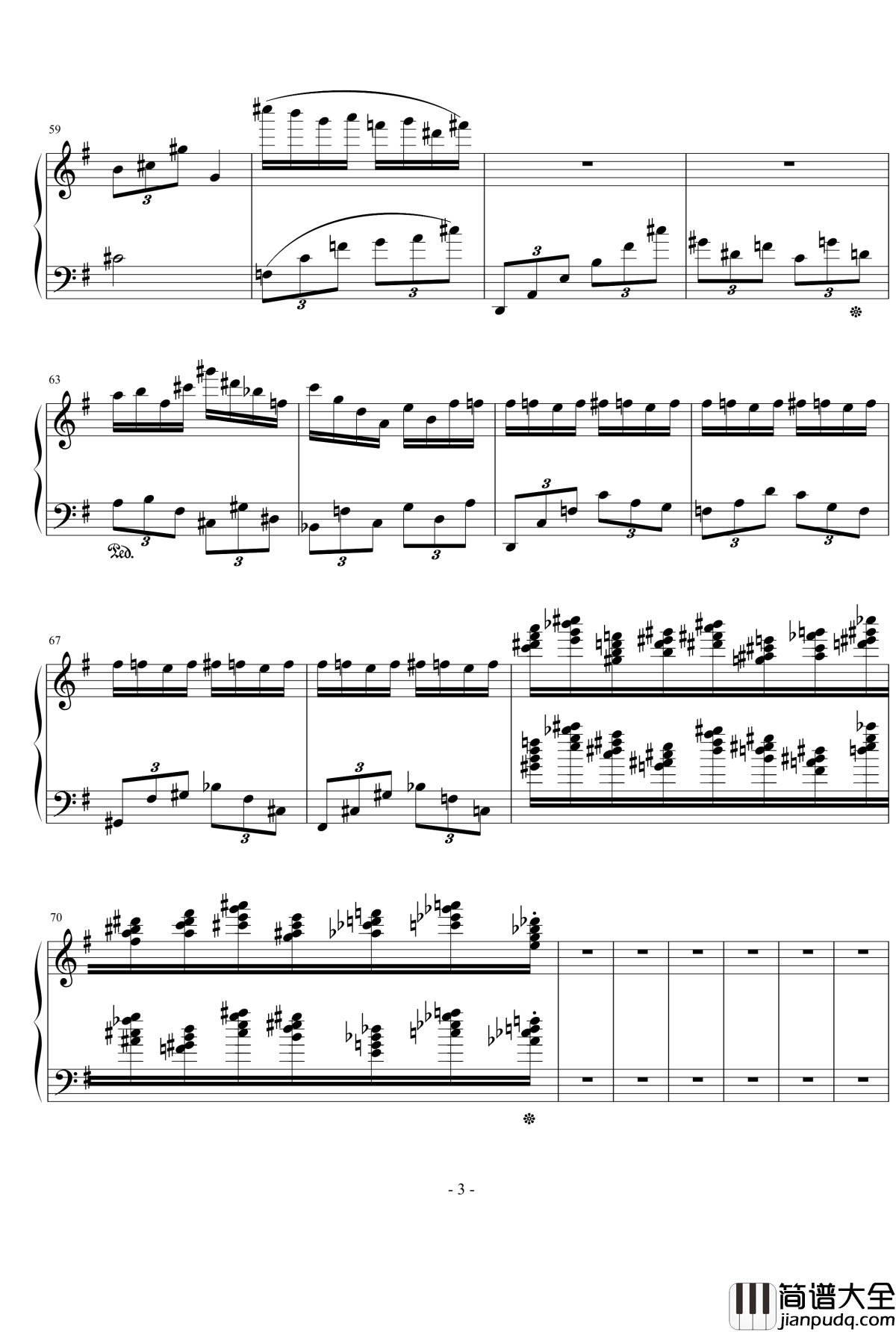 晶莹的天梯钢琴谱_前奏曲_流行追梦人