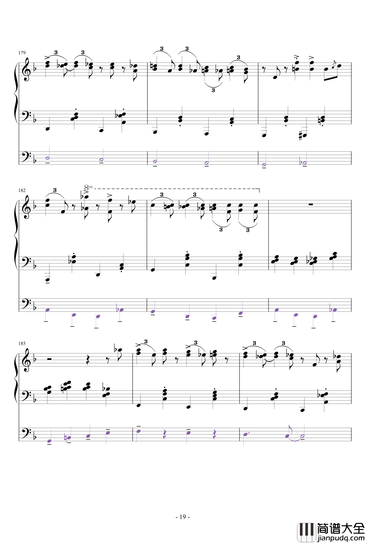 Carolina_shout钢琴谱_爵士_oscar_peterson