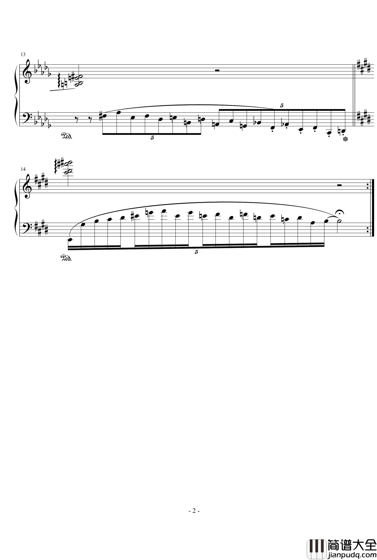 暗香浮动月黄昏钢琴谱_流行追梦人