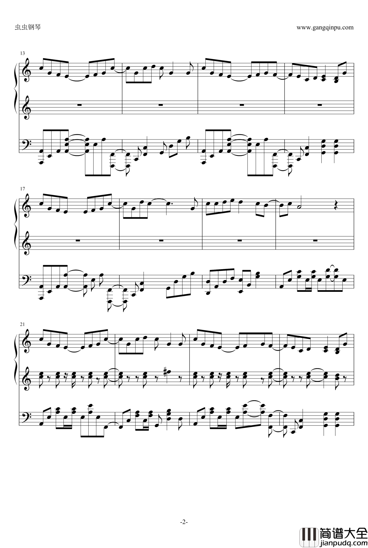 Torinoko_City钢琴谱_トリノコシティ_Chlo._初音未来