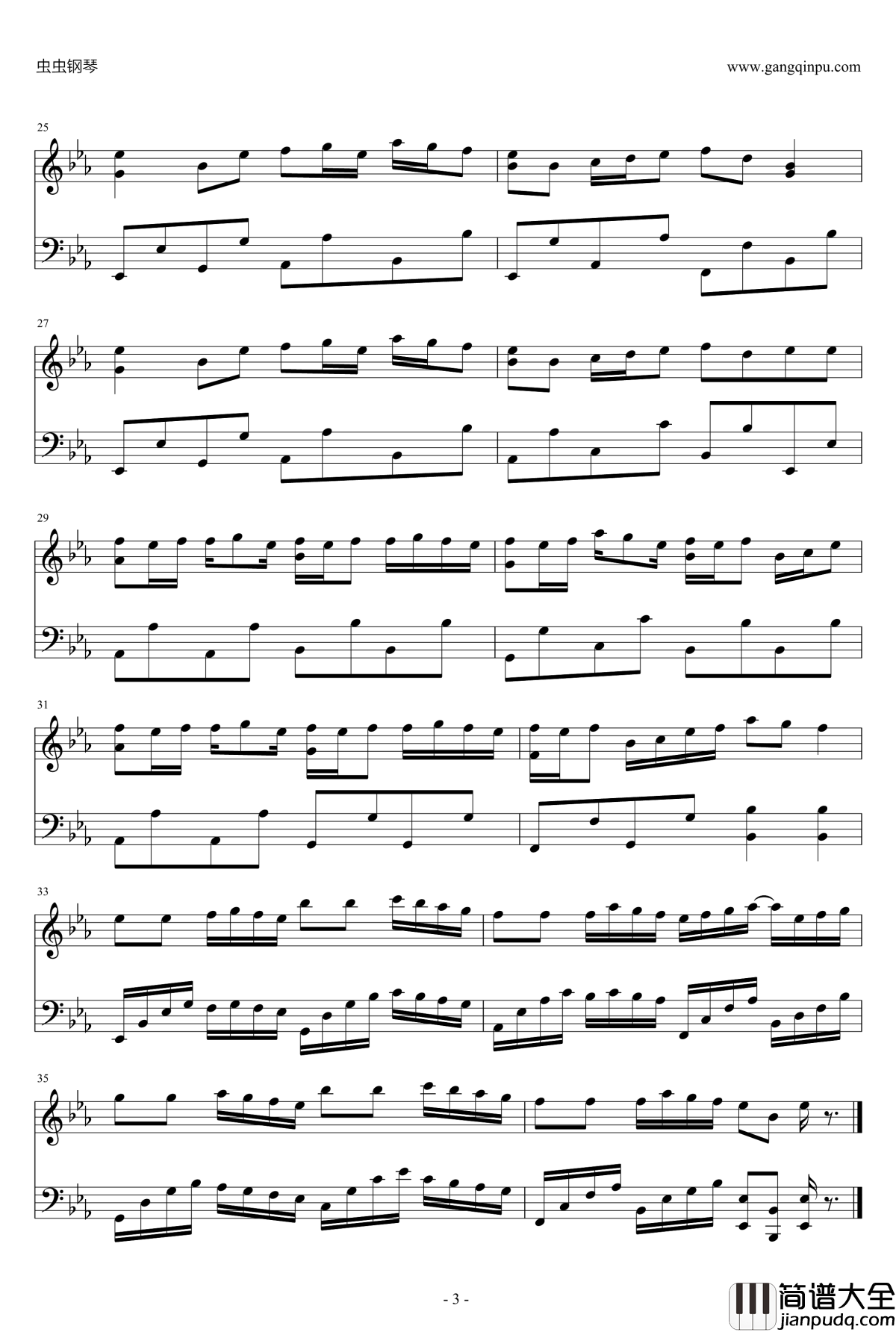 Linear_Slope钢琴谱_線形勾配_かわいいシリーズ万恶之源