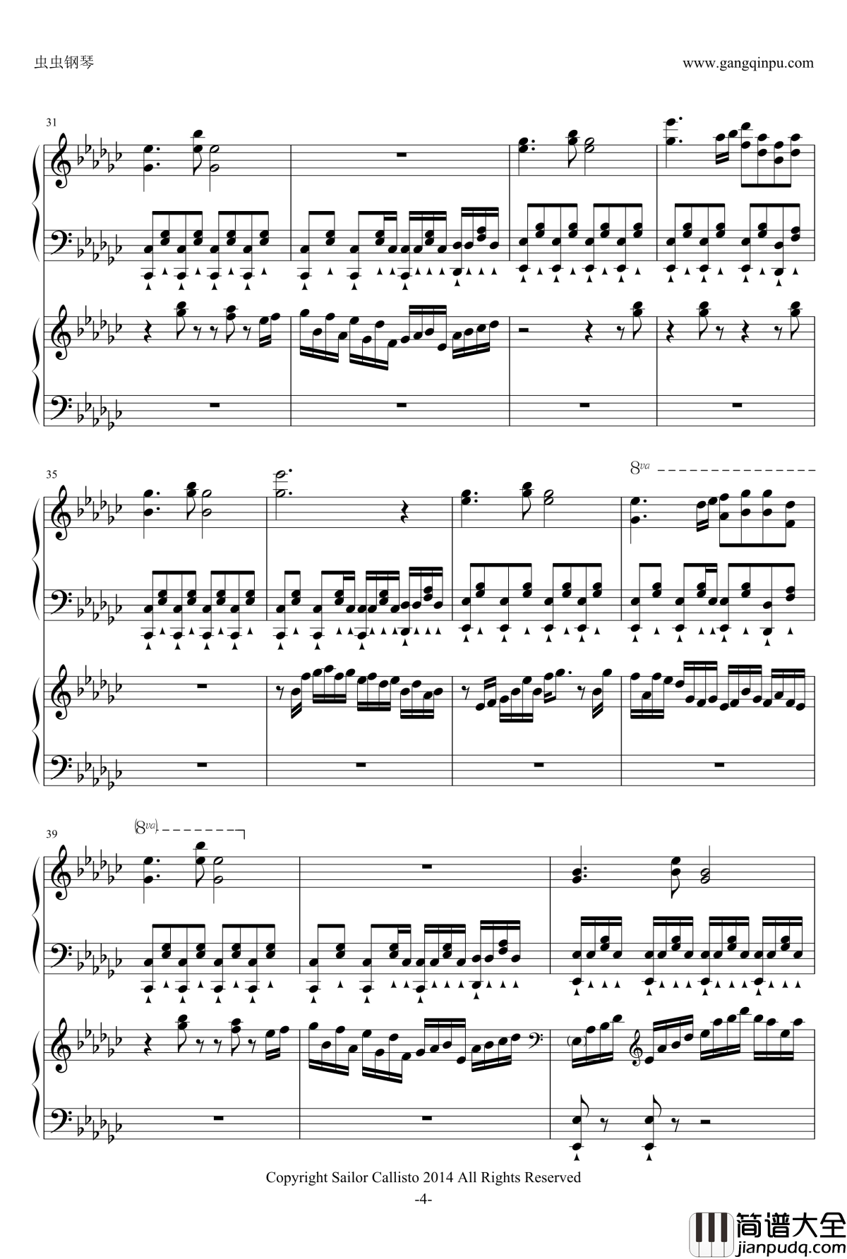 Dream_Battle钢琴谱_东方永夜抄