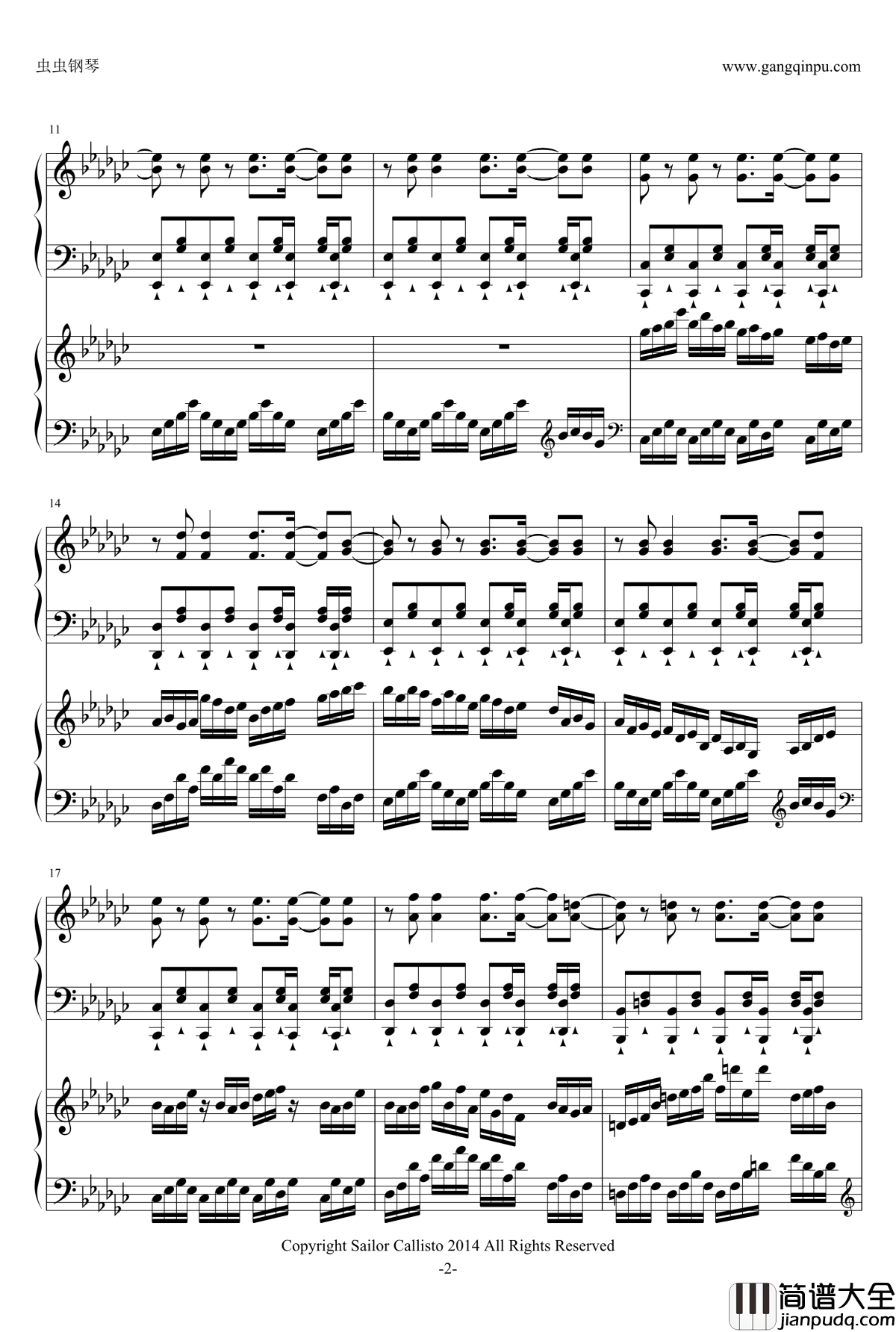 Dream_Battle钢琴谱_东方永夜抄