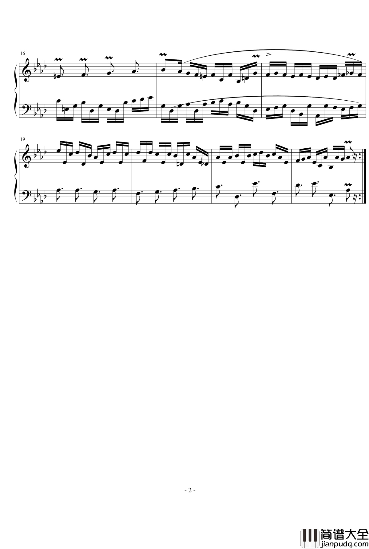 跳支小舞吧钢琴谱_流行追梦人