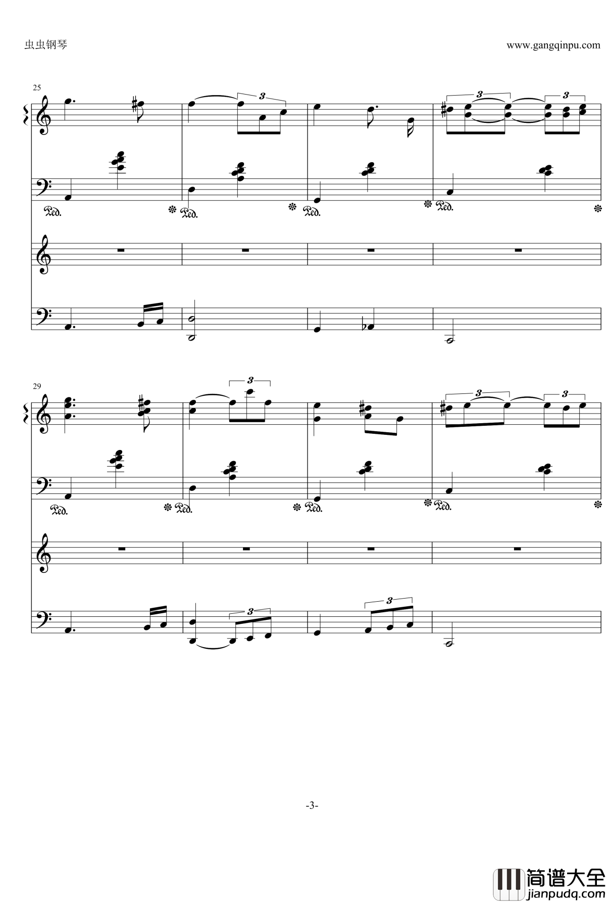 Un_été_sur_la_cote钢琴谱_French_Jazz_Benjamin_Biolay