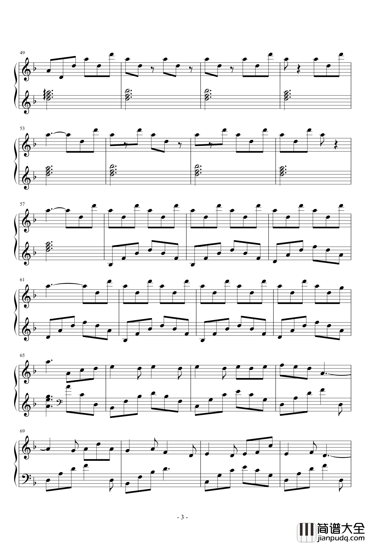 残月竹影钢琴谱_适合大晚上的听_lcx64579