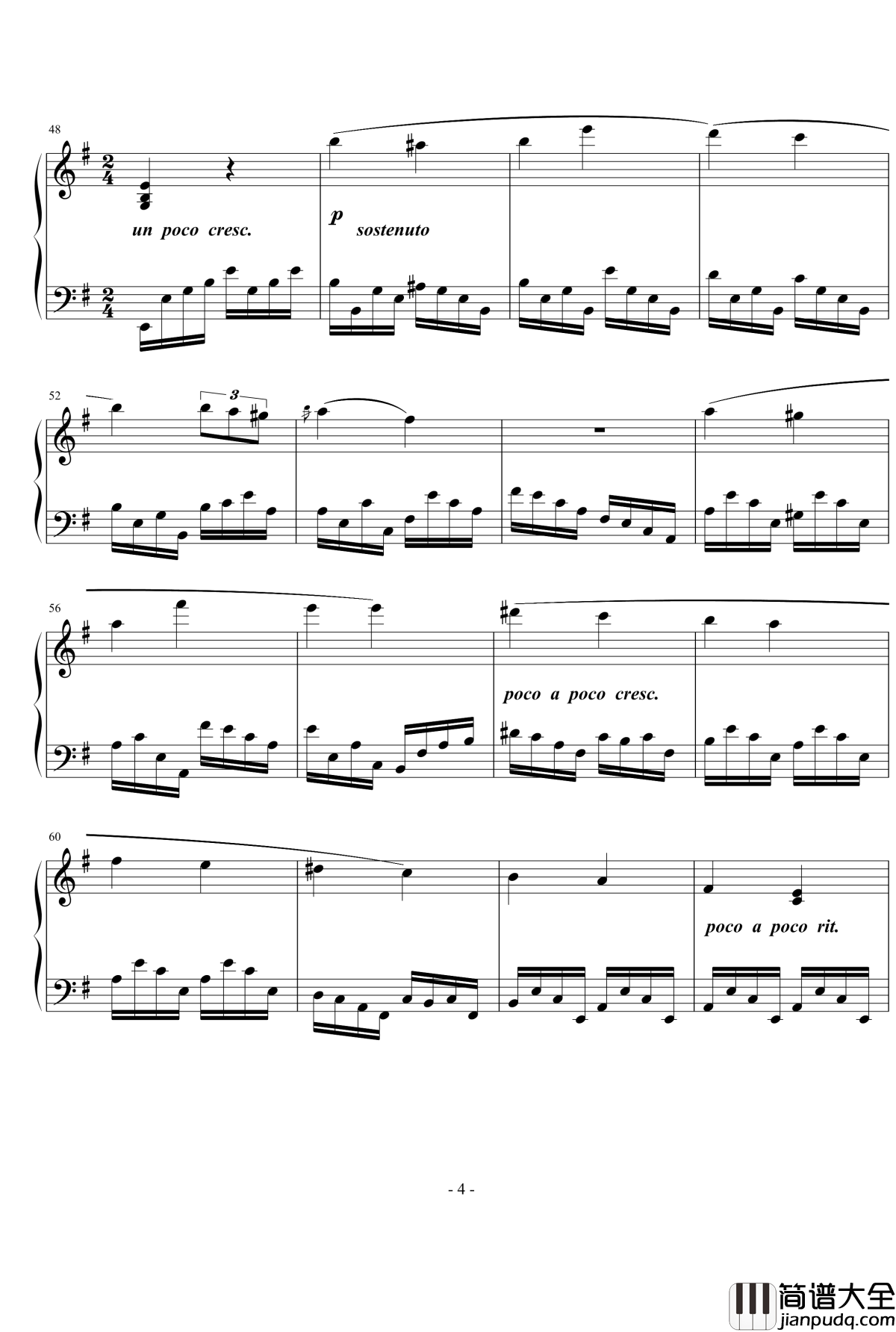 幻想曲钢琴谱_nyride