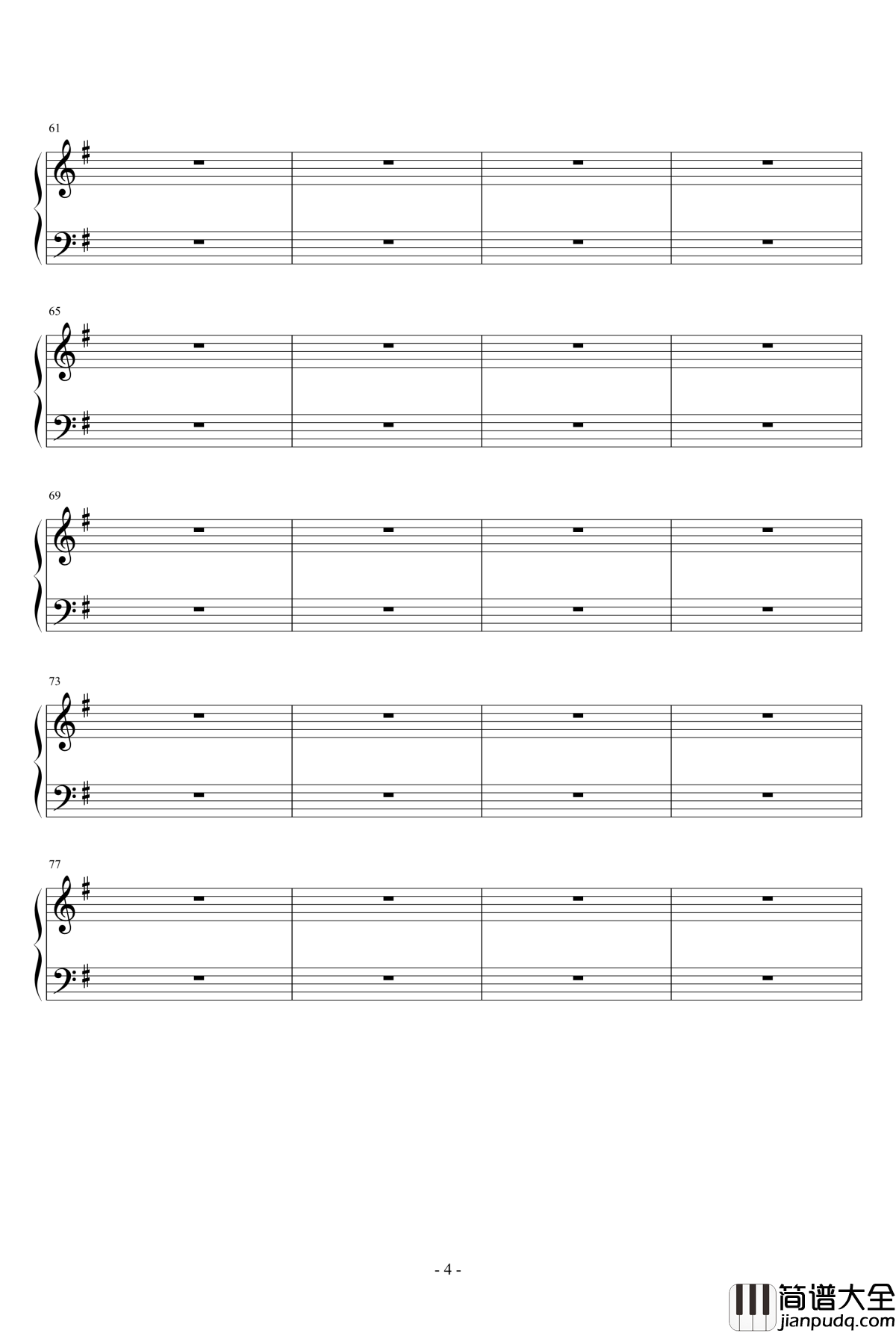 西湖印象曲钢琴谱_戴尚辉