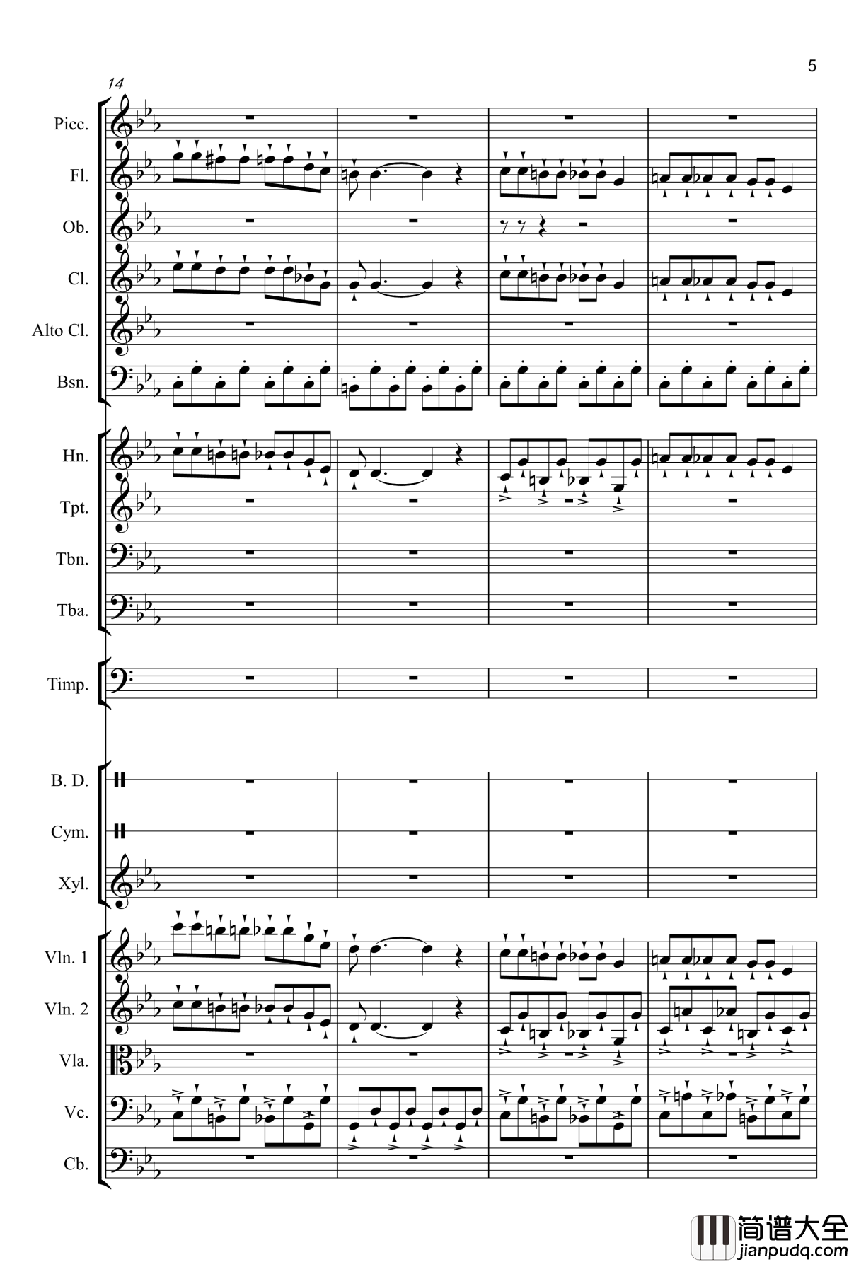 X进行曲钢琴谱_韩铭佑