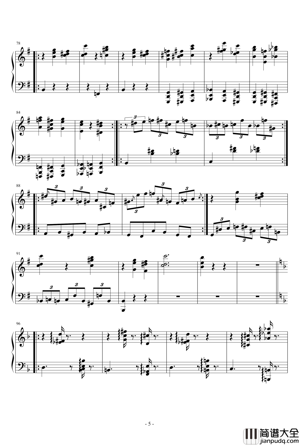 C大调圆舞曲part1钢琴谱_琴欲