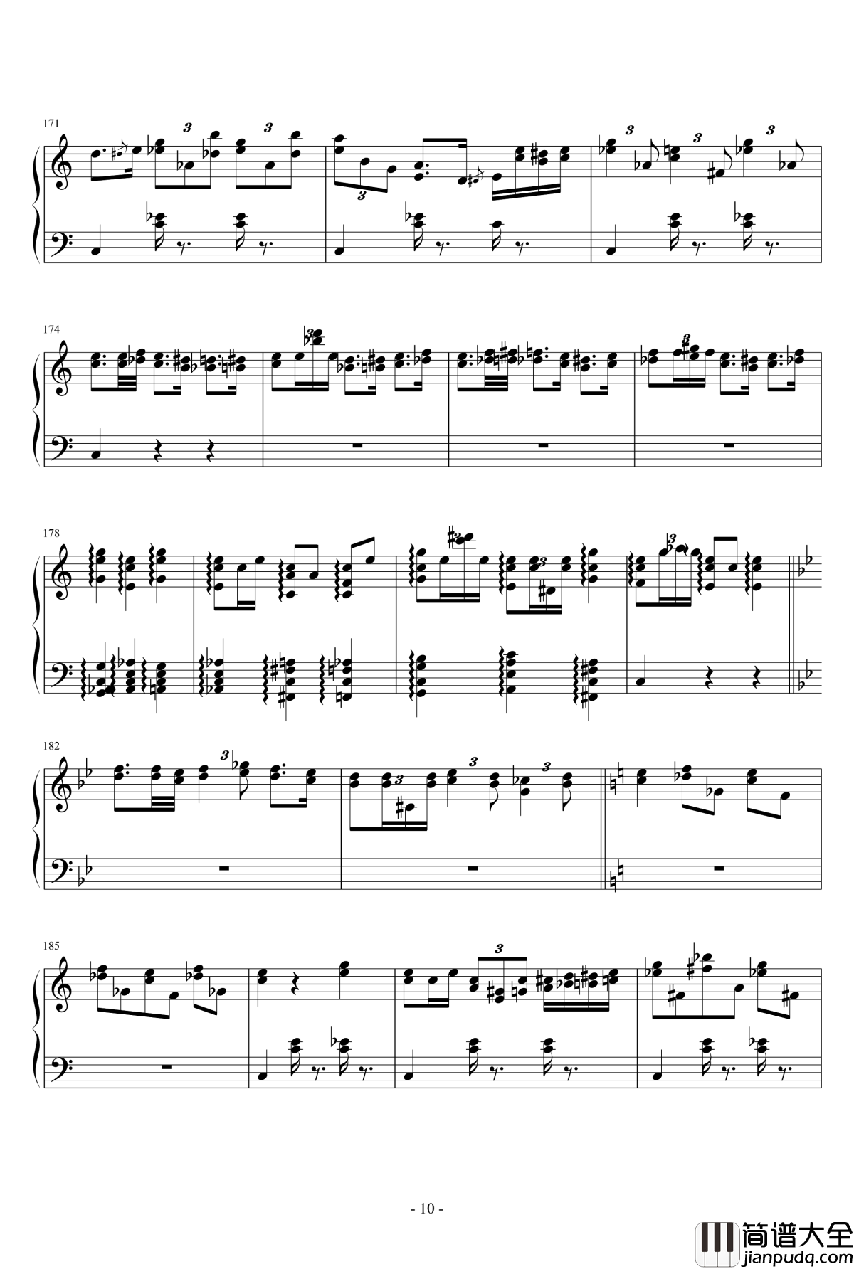 C大调圆舞曲part1钢琴谱_琴欲