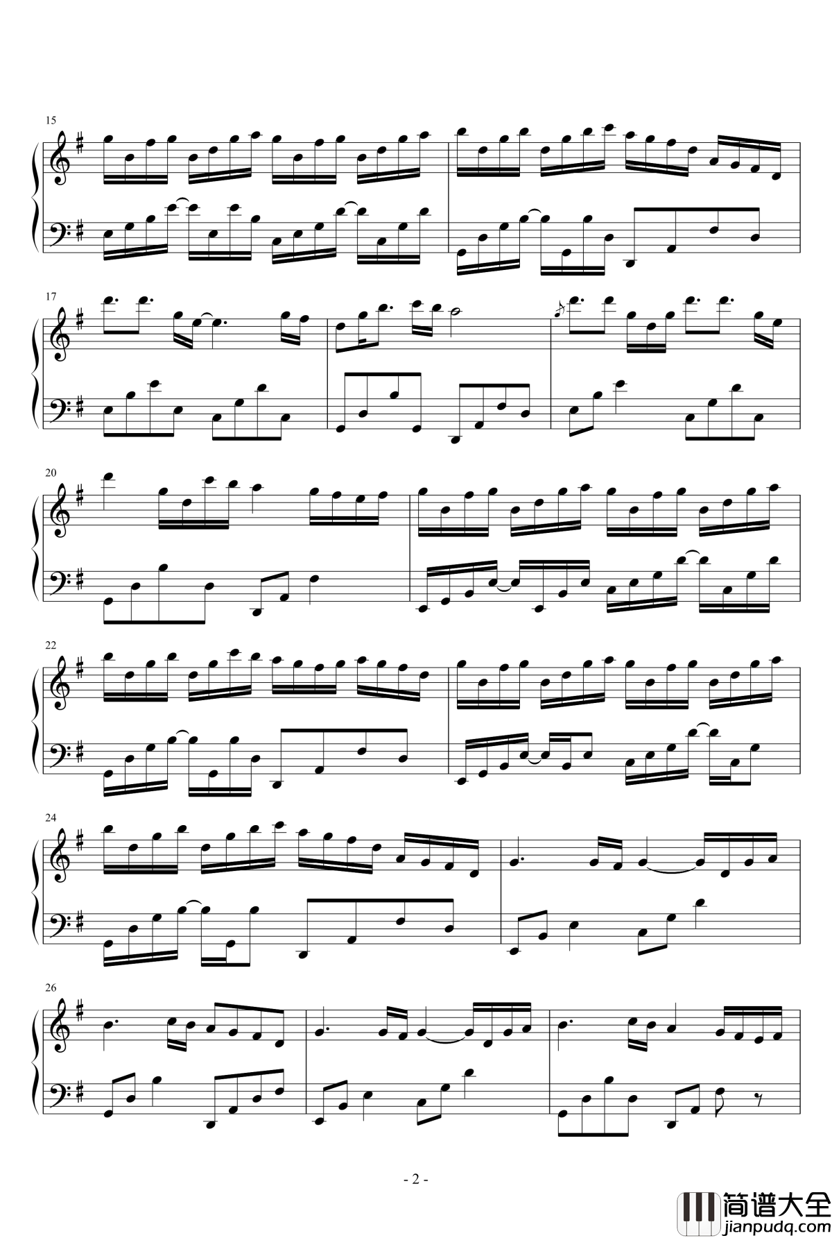 君の見える町钢琴谱_Chopinist