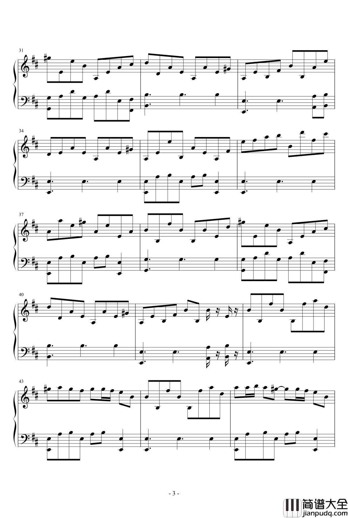 舞钢琴谱_Dance_我又疯了_lcx64579