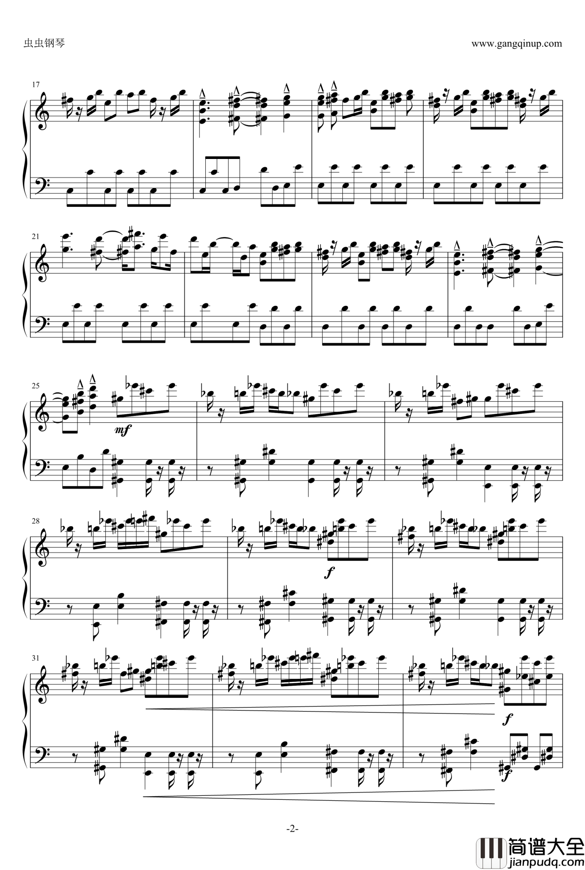 月时计钢琴谱_东方project