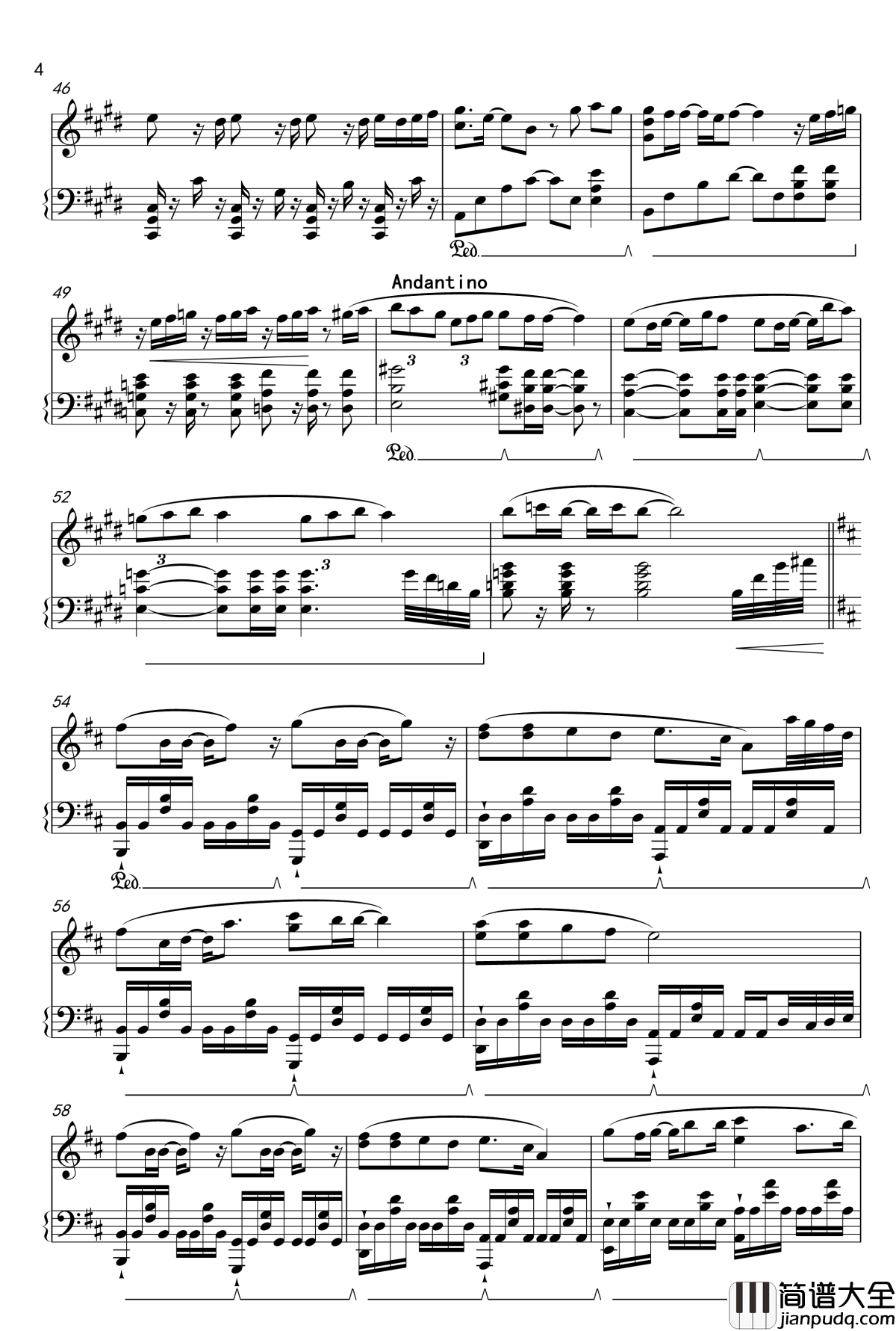 魔弹之王与战姬OP完整版钢琴谱_银闪の风