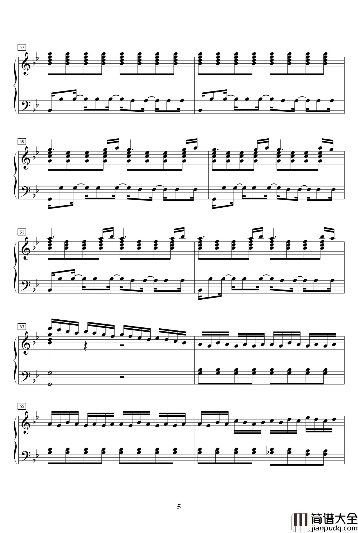 记忆回流钢琴谱_MrSHUM