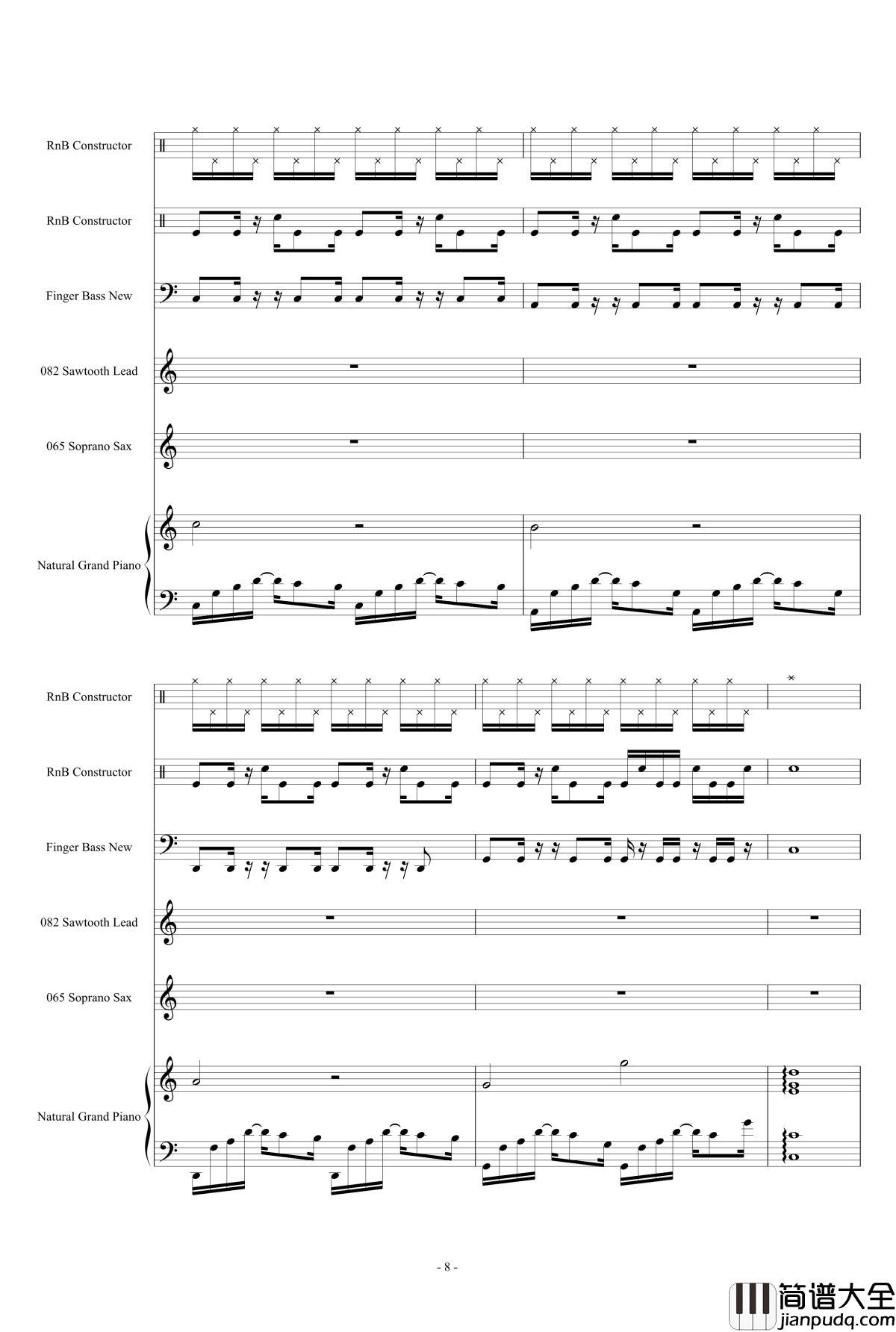 Jays_music_style钢琴谱_1154105477