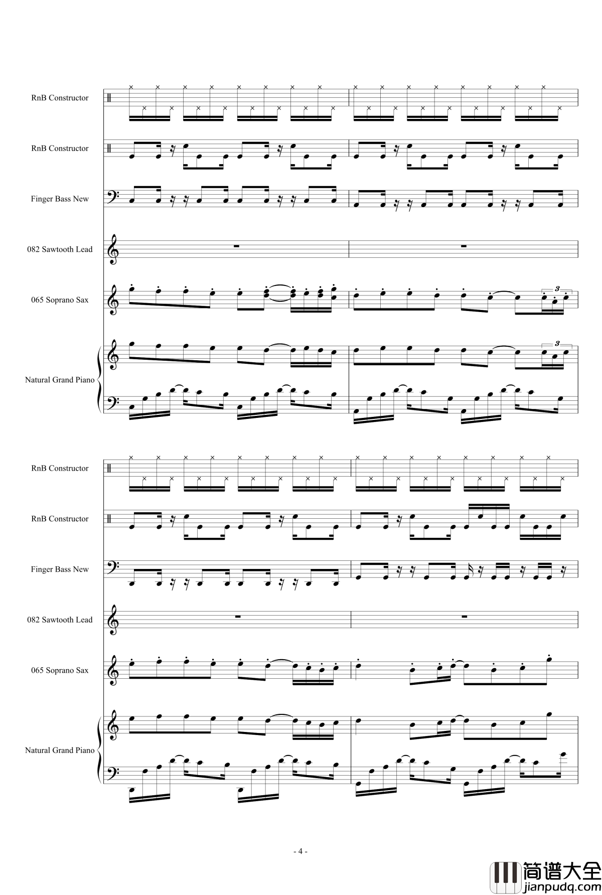 Jays_music_style钢琴谱_1154105477