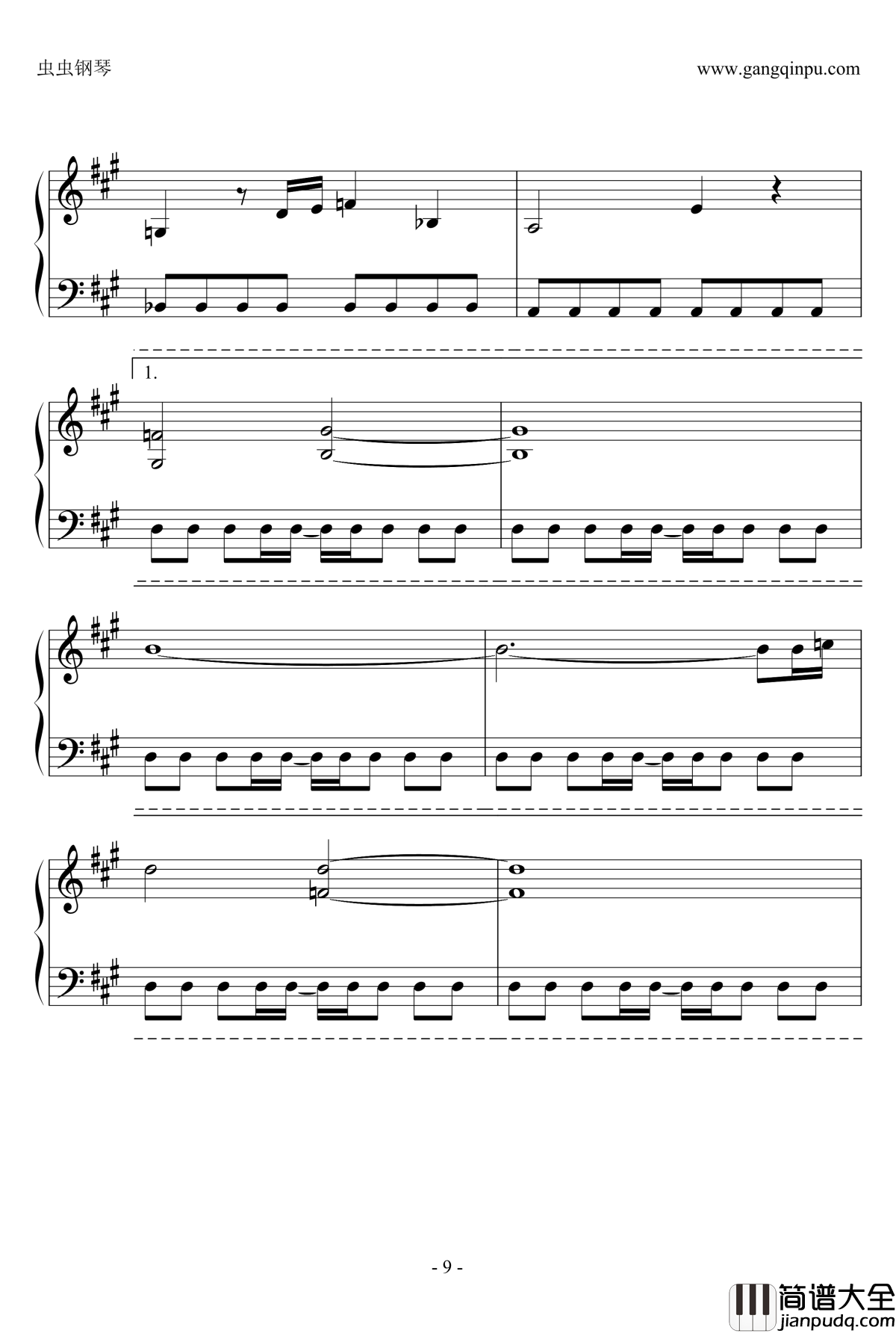 被诅咒的时计塔钢琴谱_恶魔城