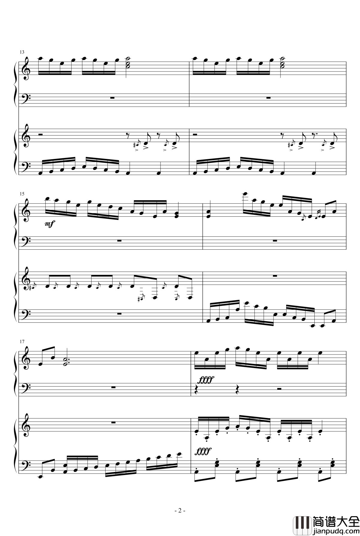 小猪之舞钢琴谱_COMICKER